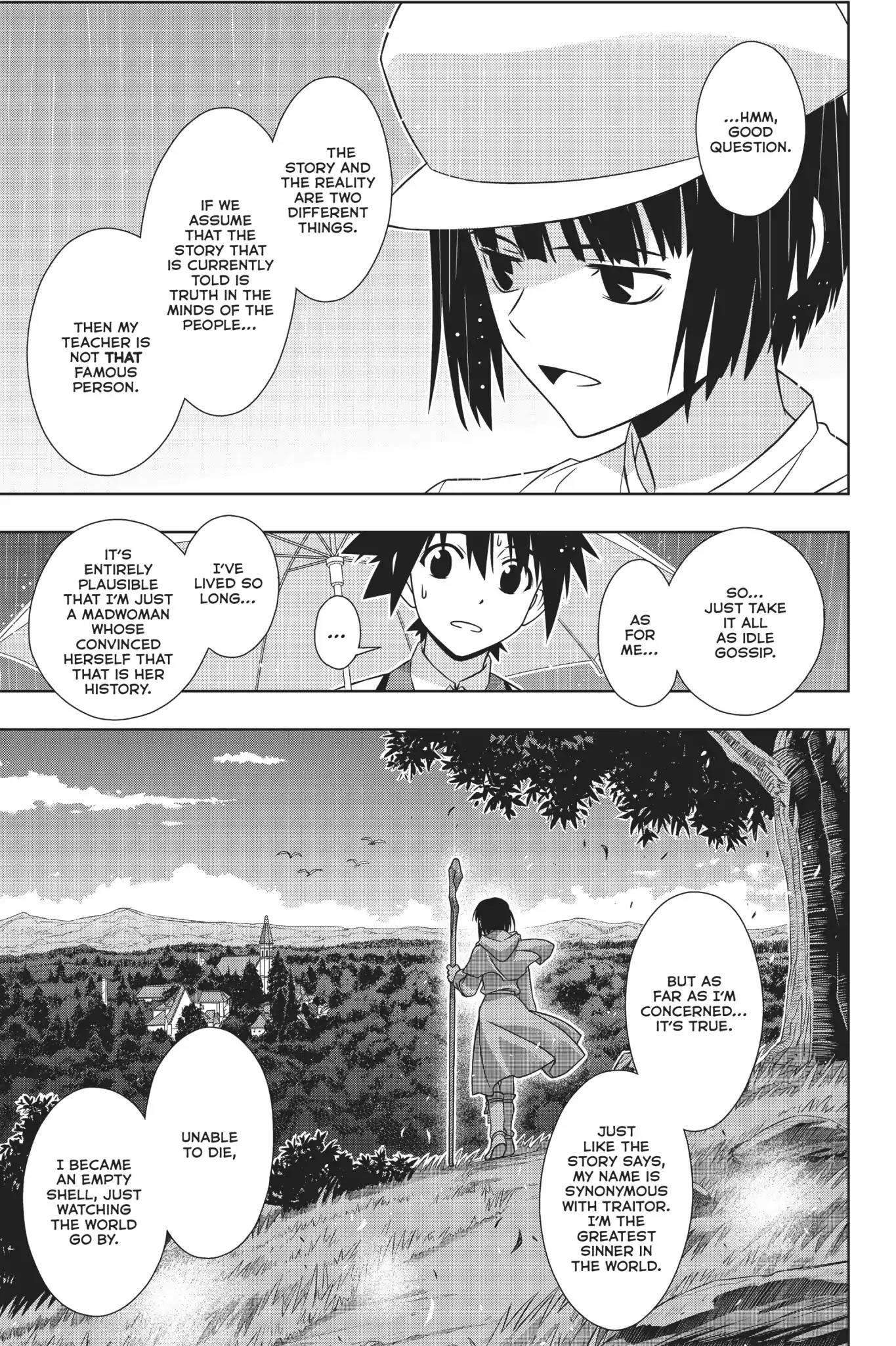 UQ Holder! Chapter 152 page 36 - Chapter 152: The Love of God