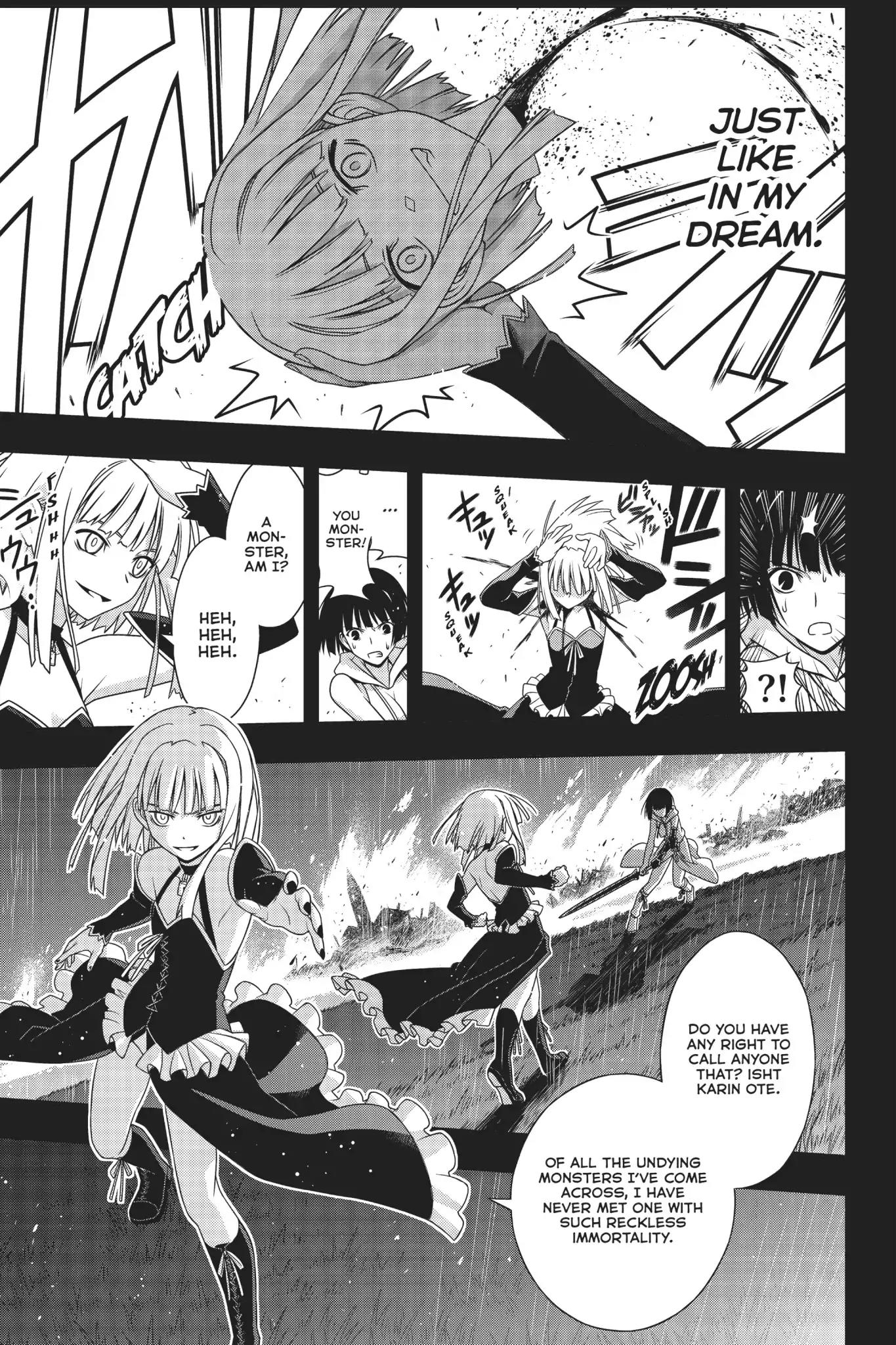 UQ Holder! Chapter 152 page 38 - Chapter 152: The Love of God