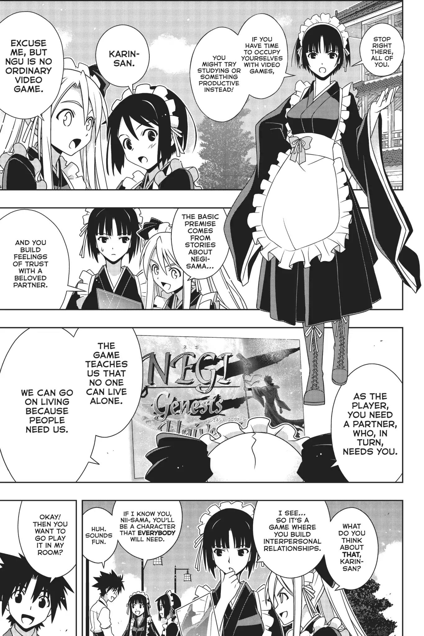 UQ Holder! Chapter 152 page 8 - Chapter 152: The Love of God
