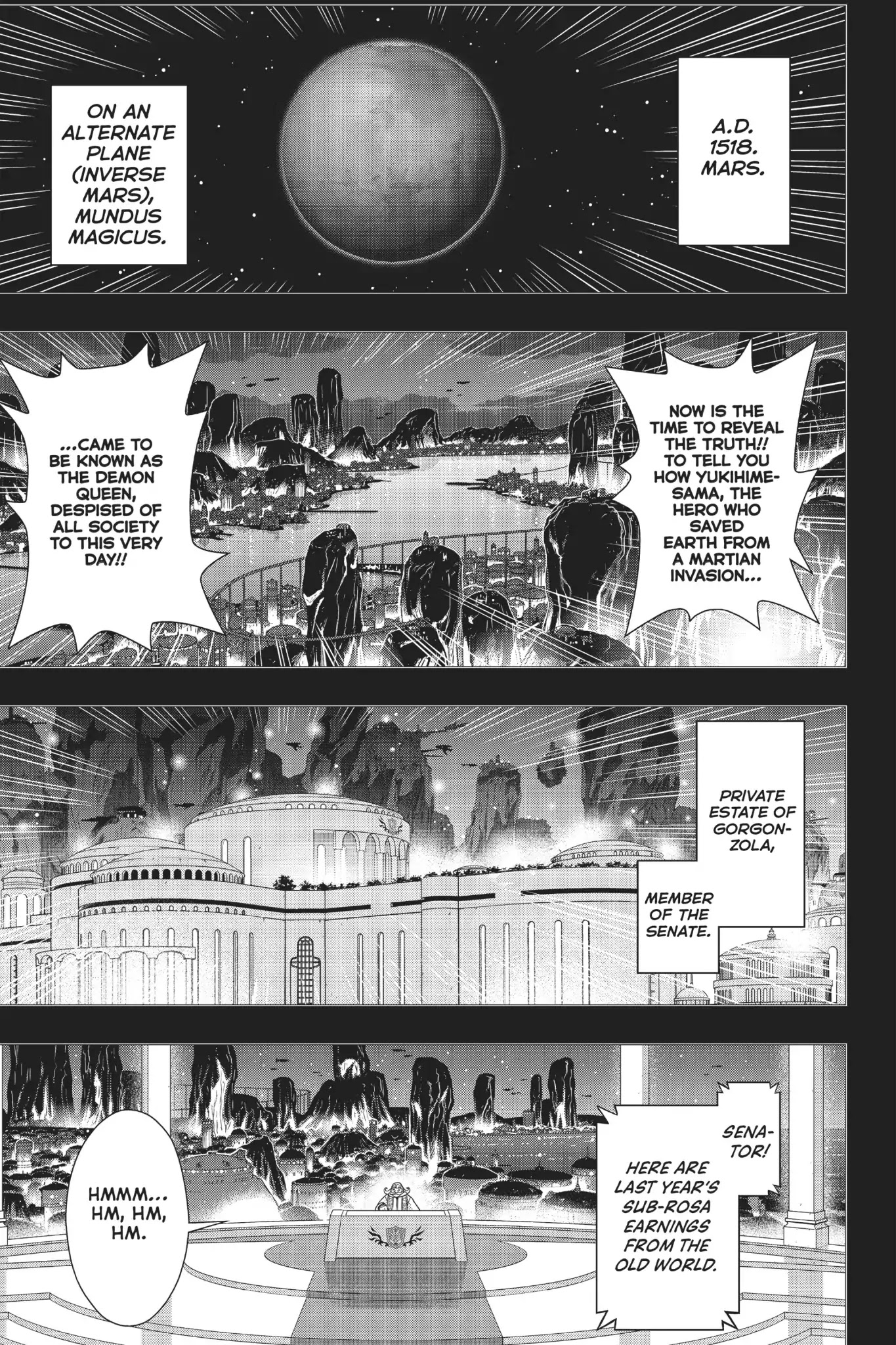 UQ Holder! Chapter 154 page 2 - Chapter 154: The Road To The Birth Of The Demon Queen