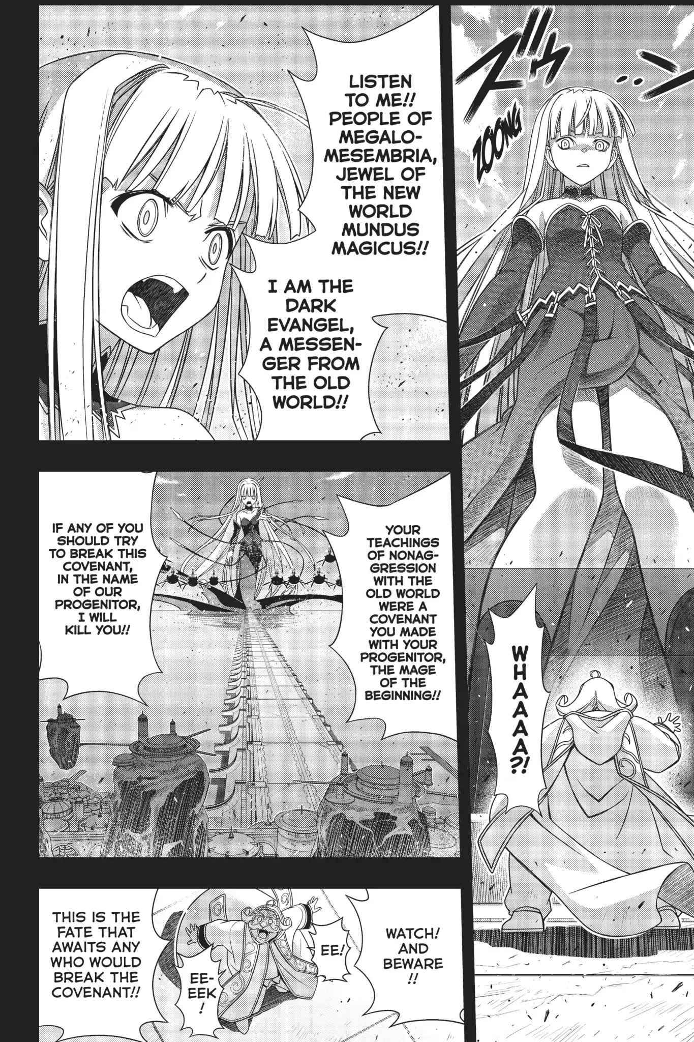 UQ Holder! Chapter 154 page 34 - Chapter 154: The Road To The Birth Of The Demon Queen