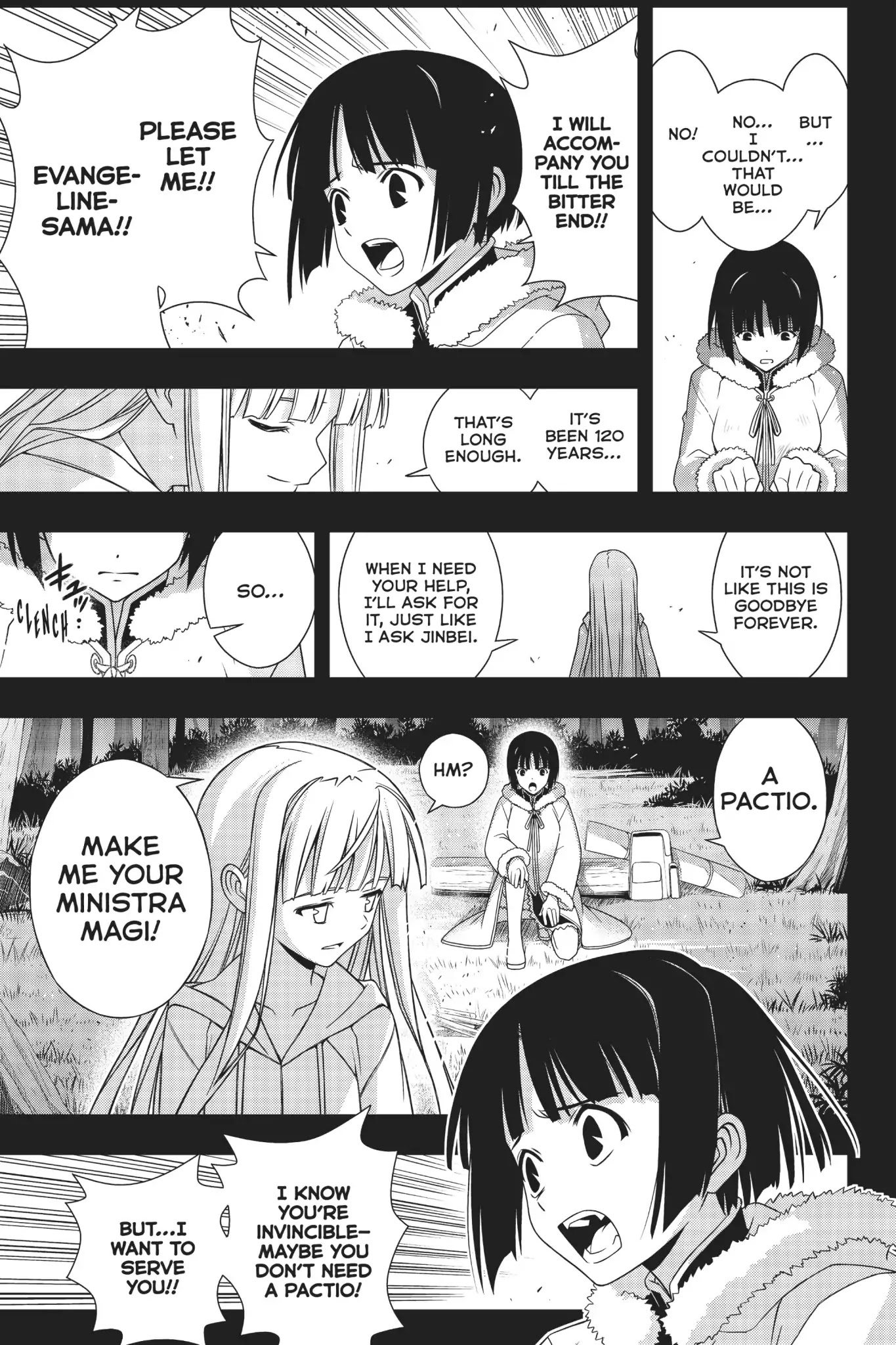 UQ Holder! Chapter 154 page 38 - Chapter 154: The Road To The Birth Of The Demon Queen