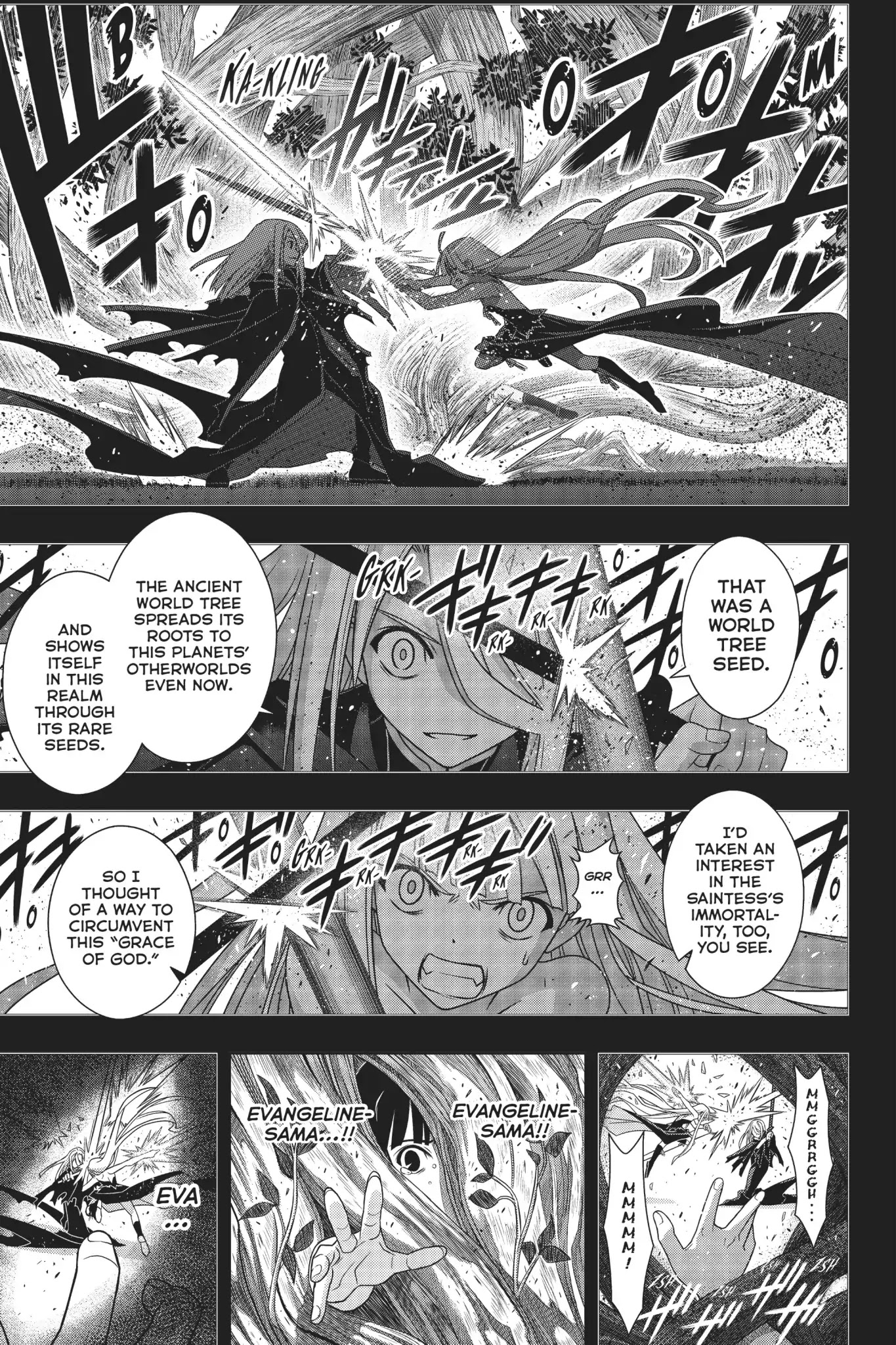 UQ Holder! Chapter 155 page 12 - Chapter 155: A Battle of Wills Against Gods