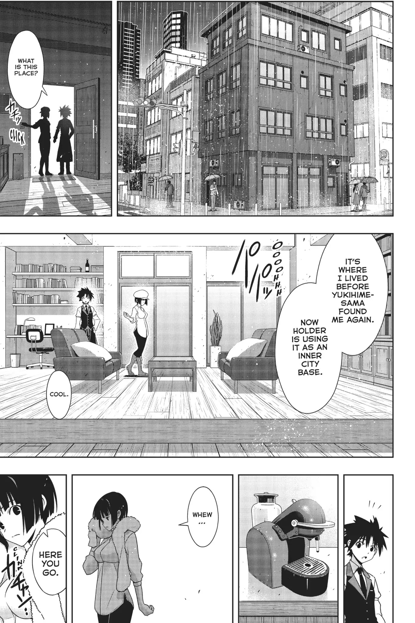 UQ Holder! Chapter 155 page 22 - Chapter 155: A Battle of Wills Against Gods