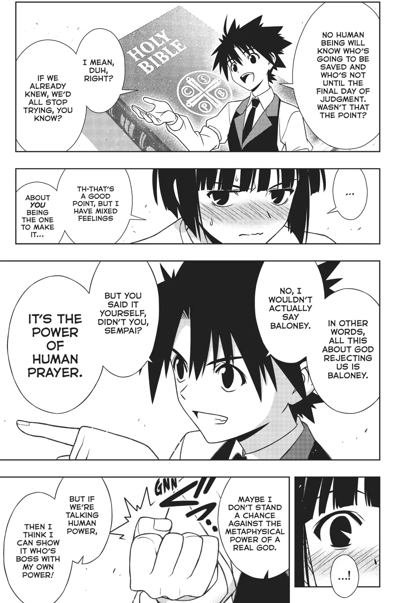 UQ Holder! Chapter 155 page 28 - Chapter 155: A Battle of Wills Against Gods