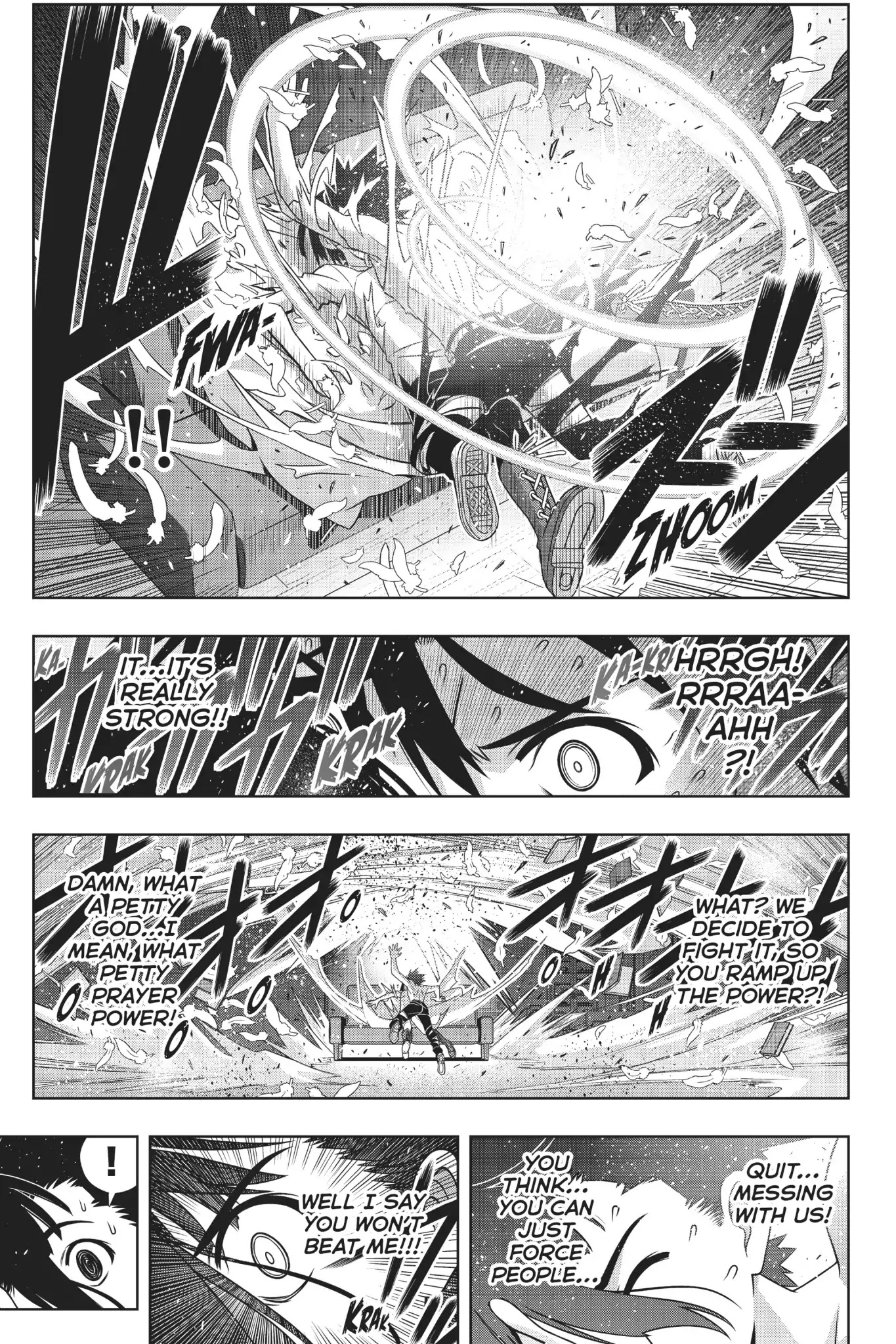 UQ Holder! Chapter 155 page 34 - Chapter 155: A Battle of Wills Against Gods