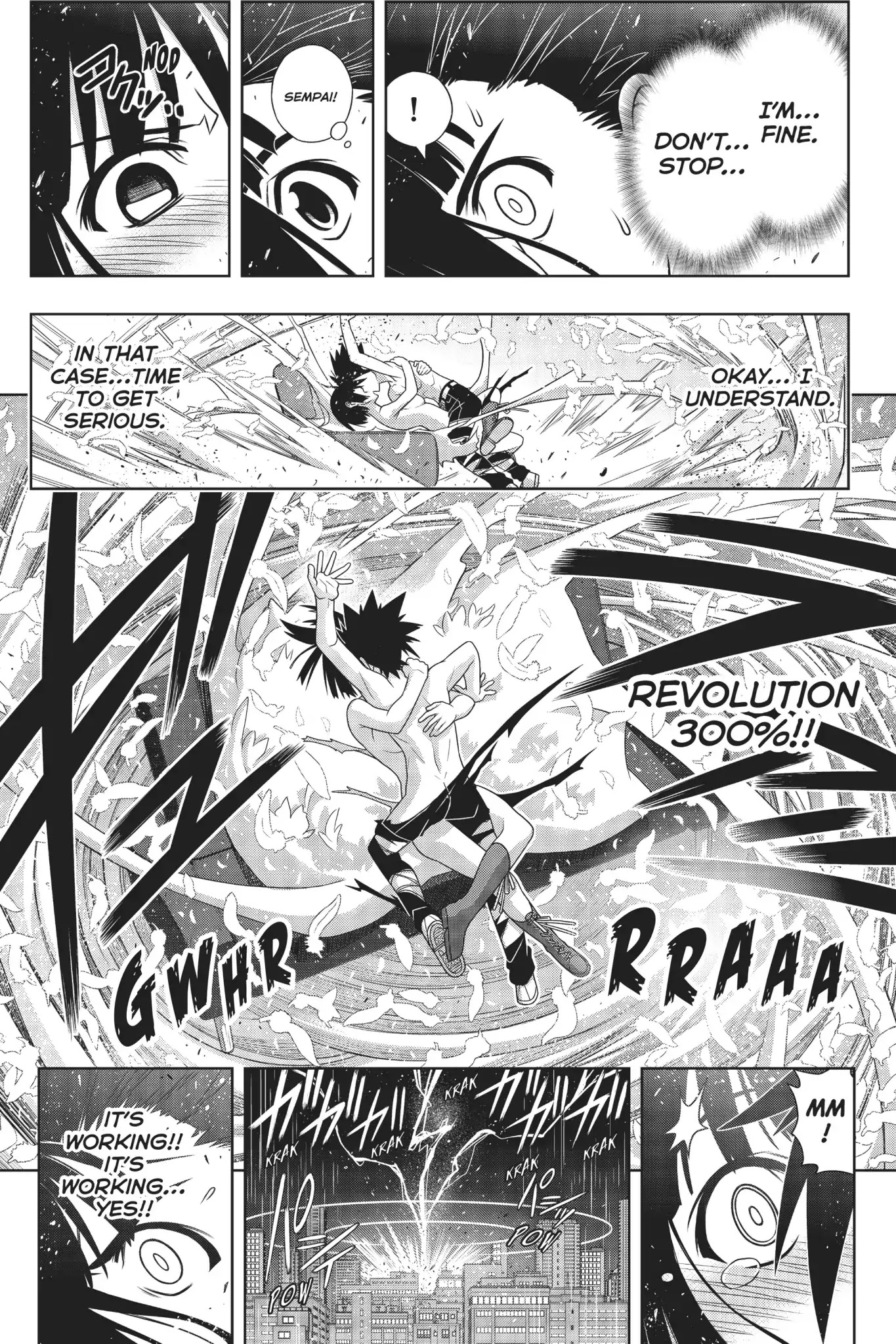 UQ Holder! Chapter 155 page 36 - Chapter 155: A Battle of Wills Against Gods