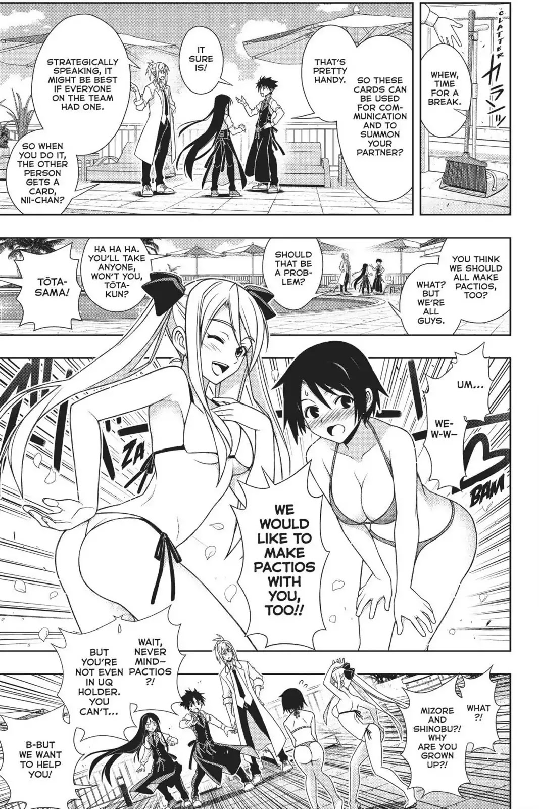 UQ Holder! Chapter 156 page 12 - Chapter 156: The Long, Long Three Hours