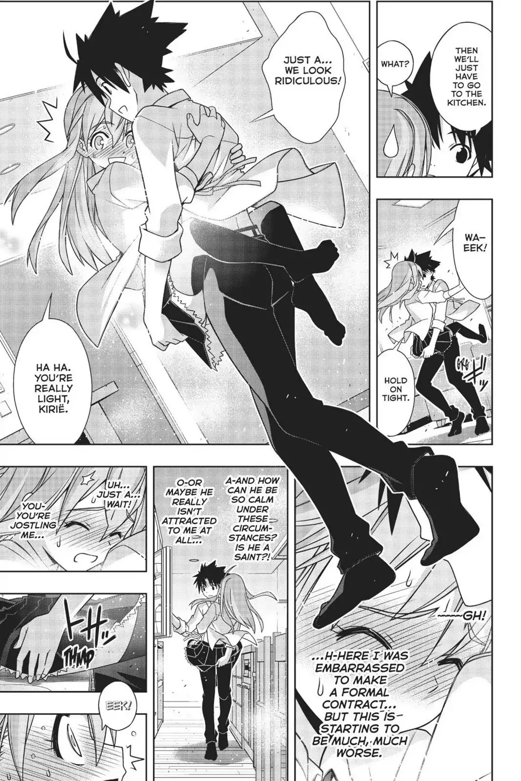 UQ Holder! Chapter 156 page 32 - Chapter 156: The Long, Long Three Hours