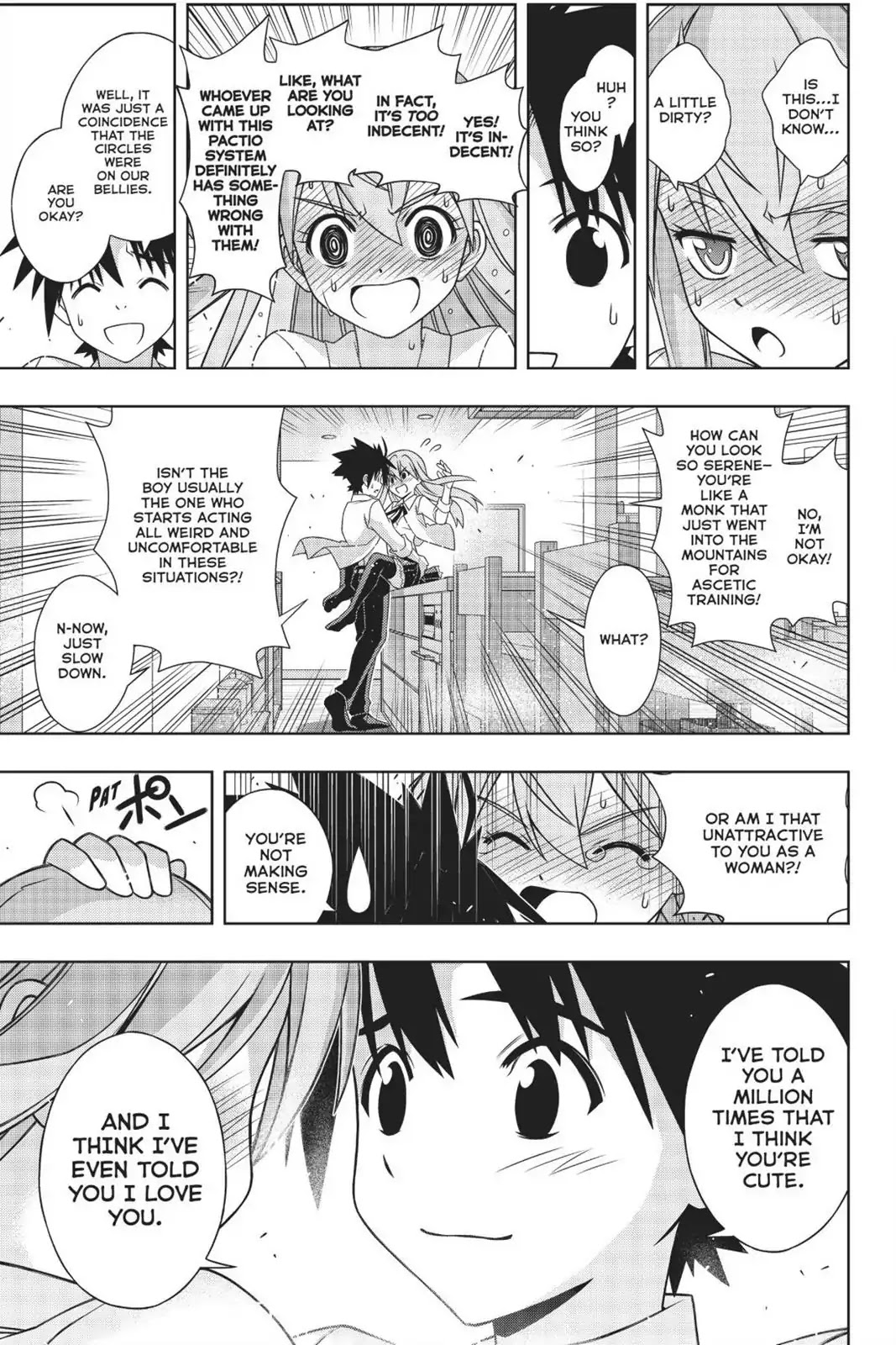 UQ Holder! Chapter 156 page 34 - Chapter 156: The Long, Long Three Hours