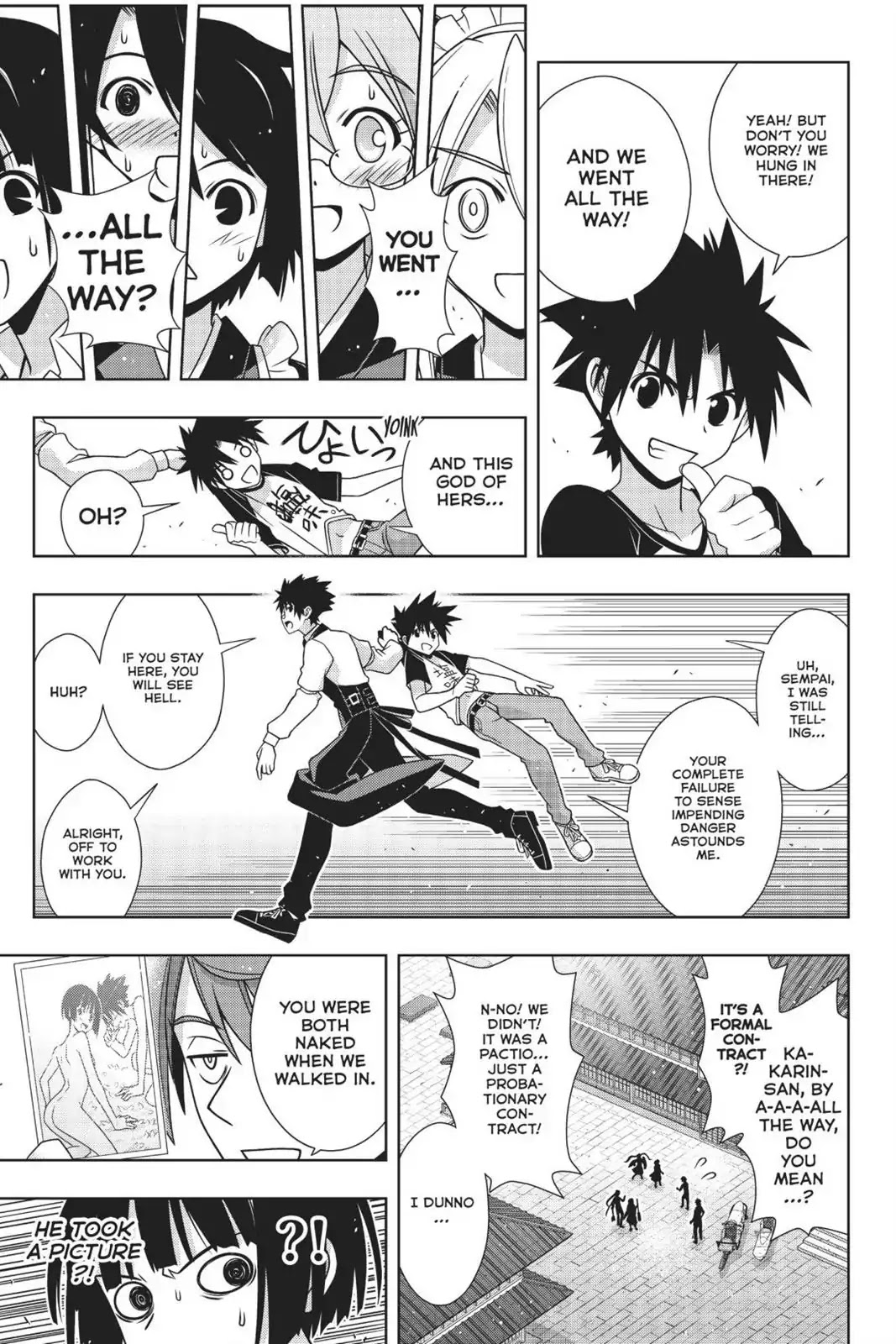 UQ Holder! Chapter 156 page 8 - Chapter 156: The Long, Long Three Hours