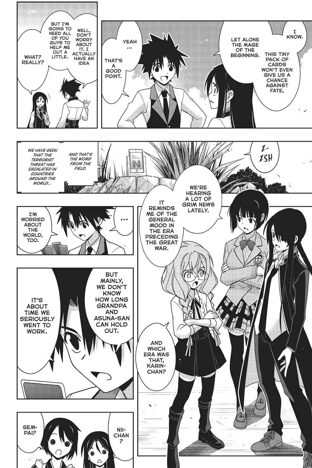 UQ Holder! Chapter 157 page 3 - Chapter 157: The First Target