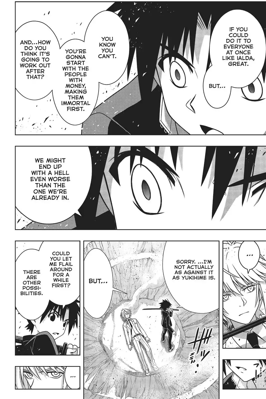 UQ Holder! Chapter 157 page 32 - Chapter 157: The First Target