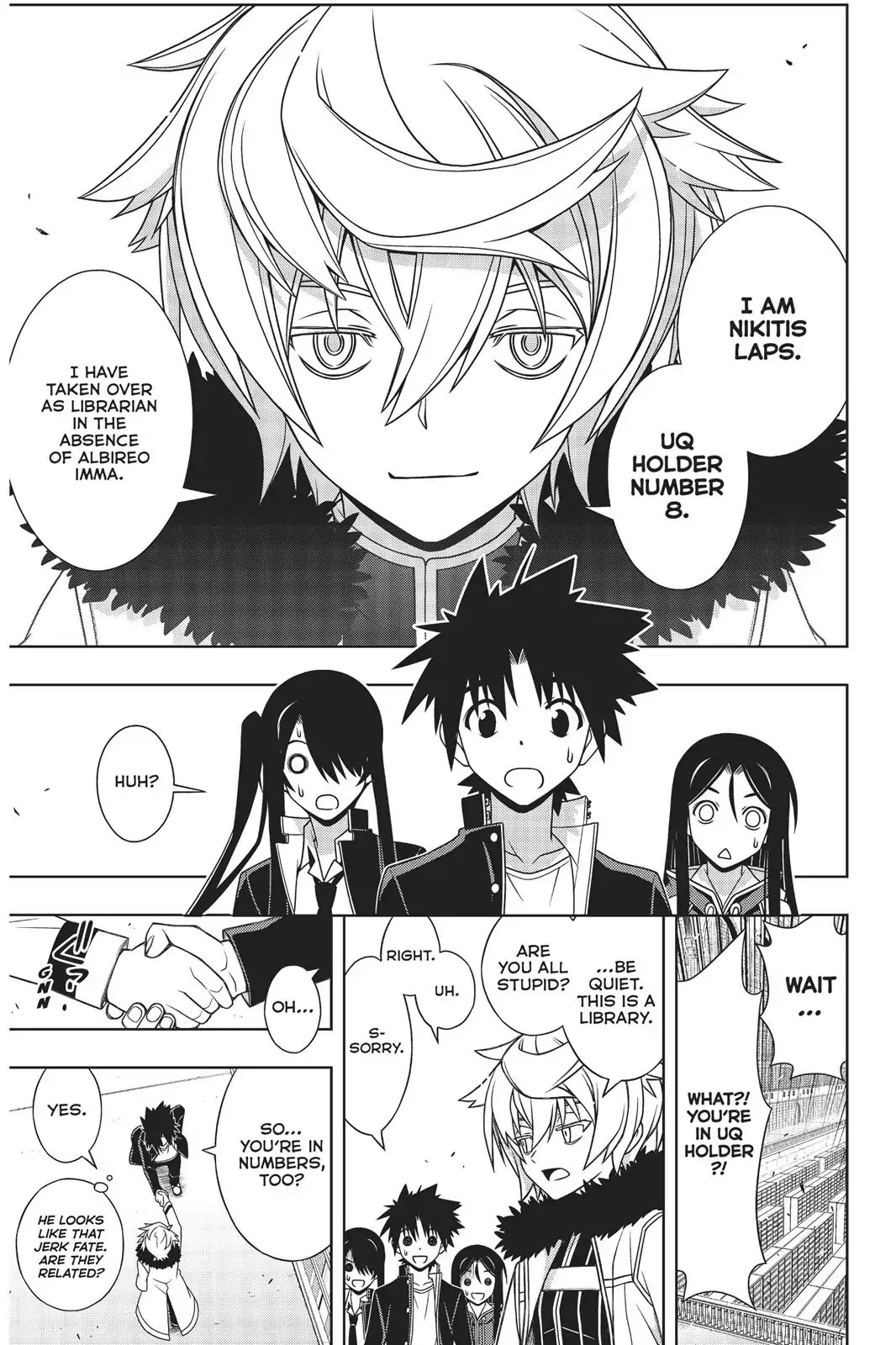 UQ Holder! Chapter 158 page 20 - Chapter 158: Number 8
