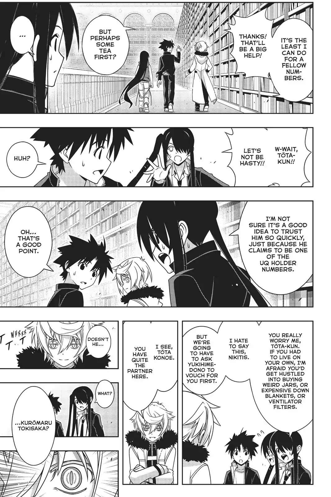 UQ Holder! Chapter 158 page 22 - Chapter 158: Number 8