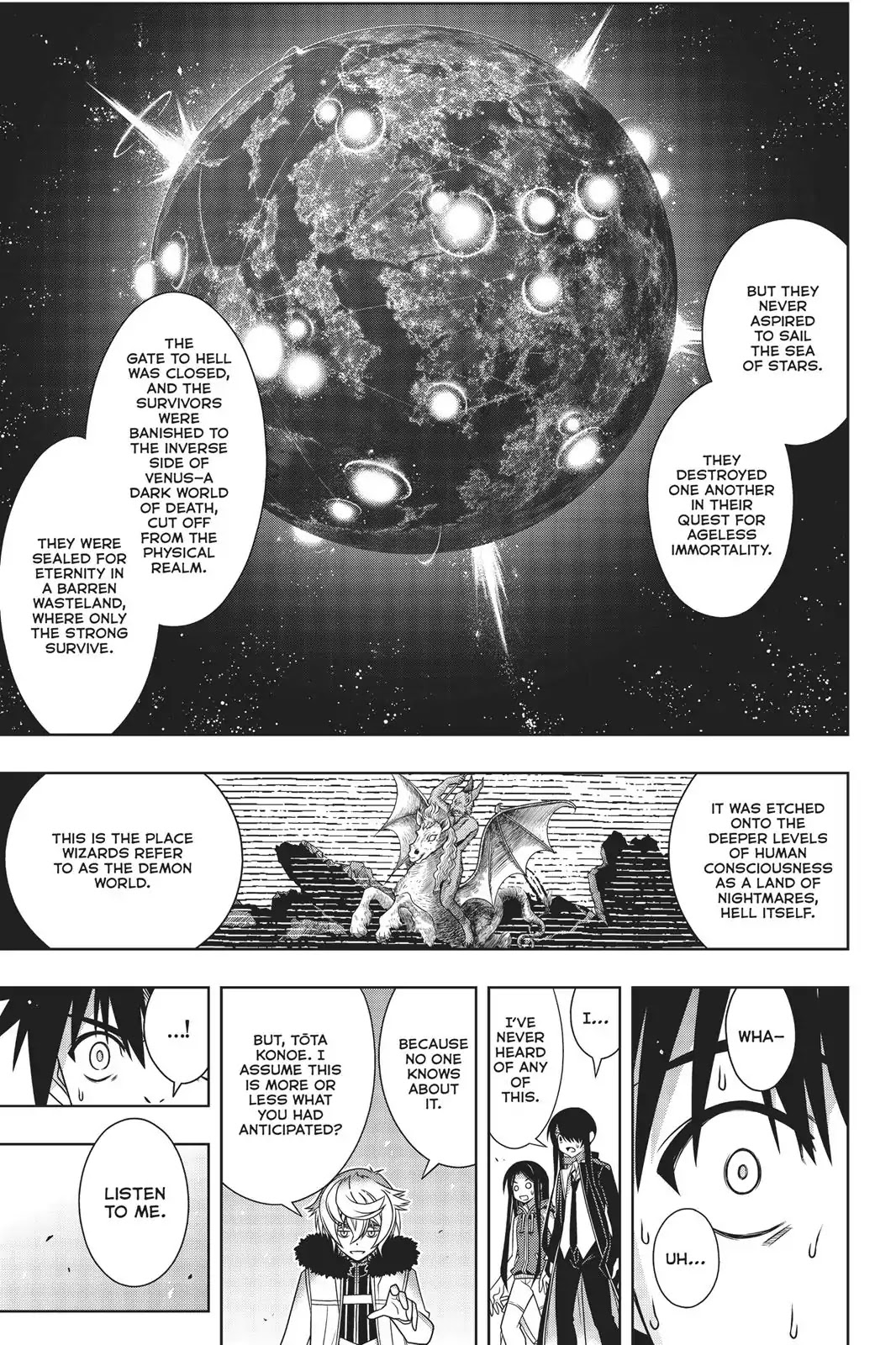 UQ Holder! Chapter 158 page 32 - Chapter 158: Number 8
