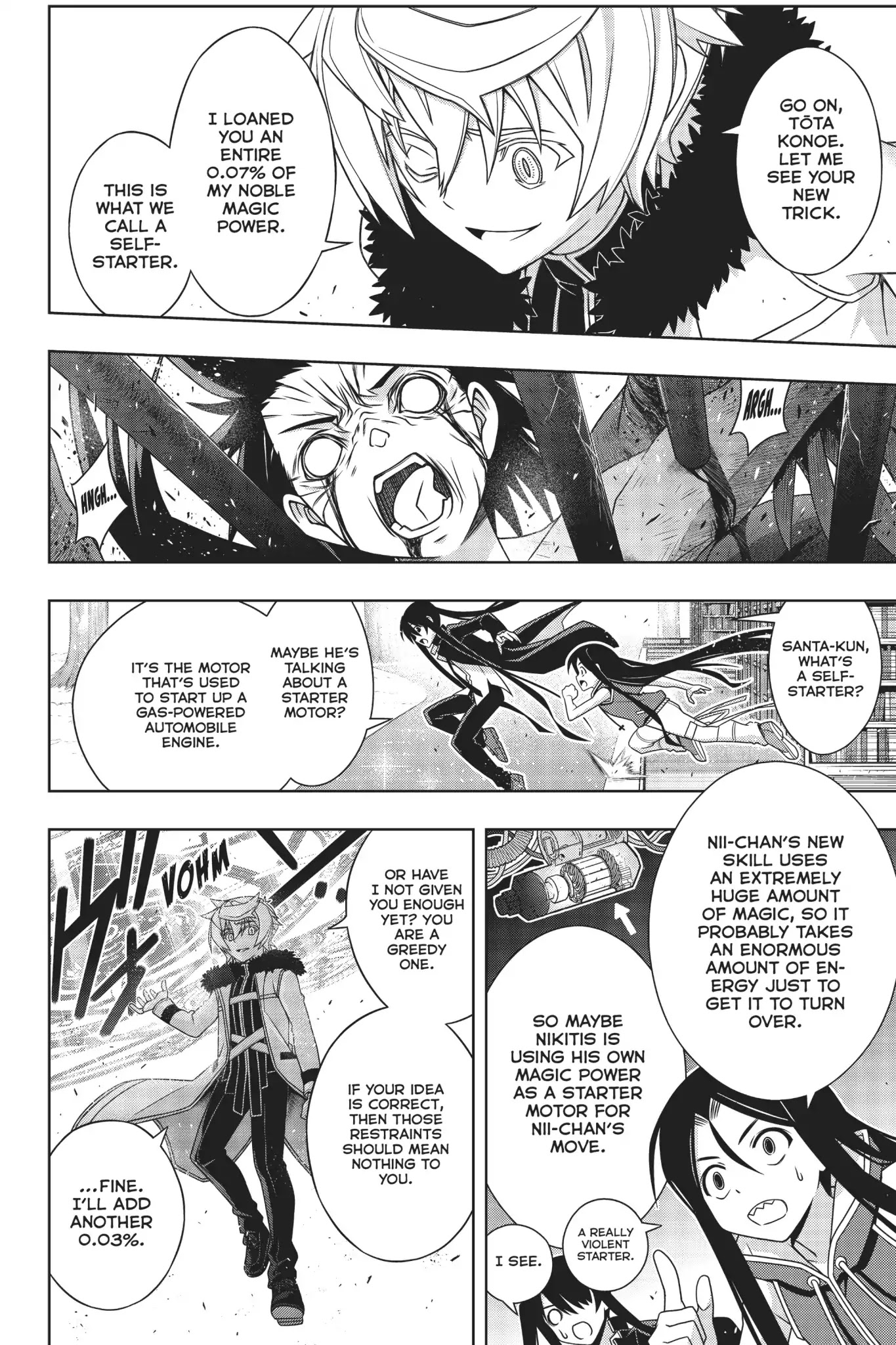 UQ Holder! Chapter 159 page 11 - Chapter 159: The Trick to the Trump Card