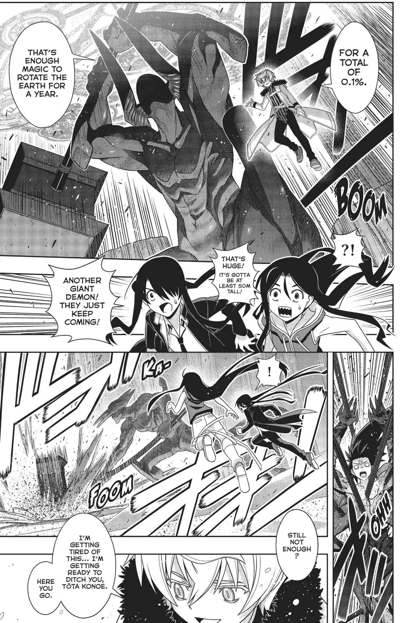 UQ Holder! Chapter 159 page 12 - Chapter 159: The Trick to the Trump Card
