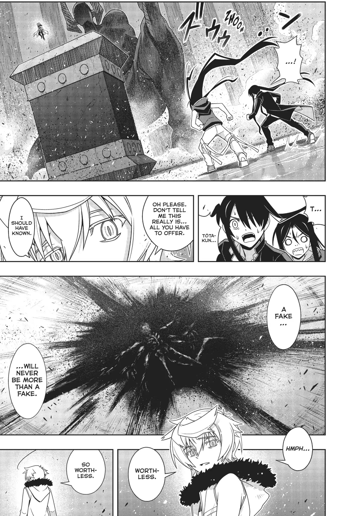 UQ Holder! Chapter 159 page 14 - Chapter 159: The Trick to the Trump Card