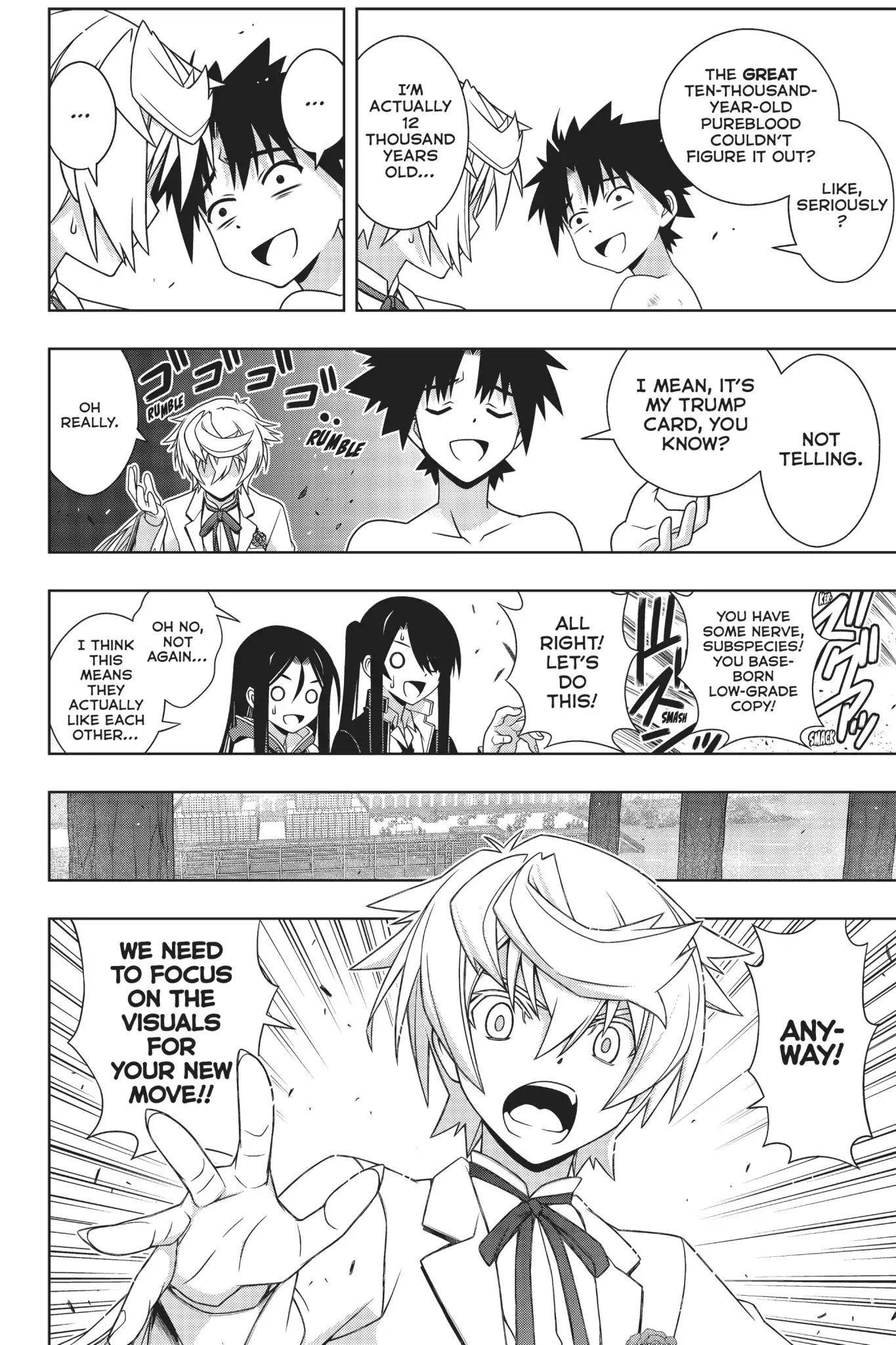 UQ Holder! Chapter 159 page 25 - Chapter 159: The Trick to the Trump Card