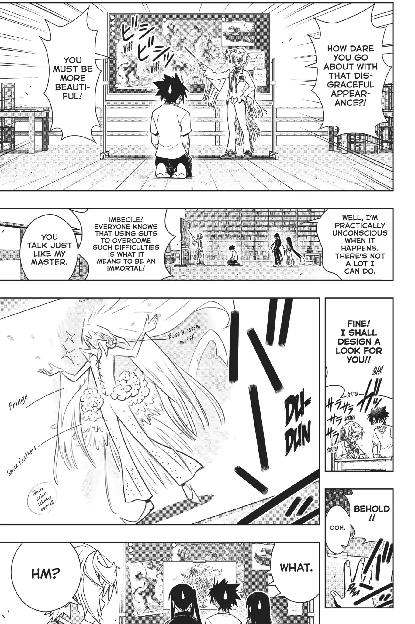 UQ Holder! Chapter 159 page 26 - Chapter 159: The Trick to the Trump Card