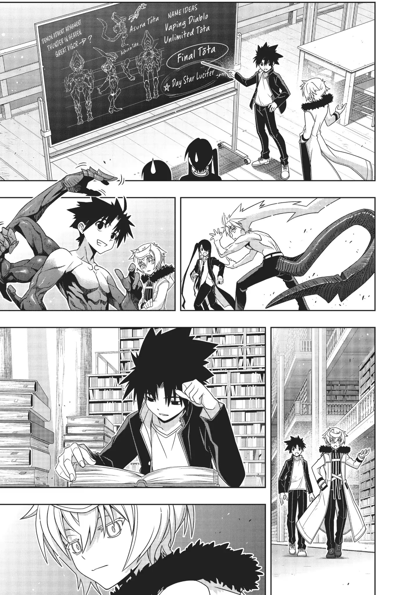 UQ Holder! Chapter 159 page 28 - Chapter 159: The Trick to the Trump Card
