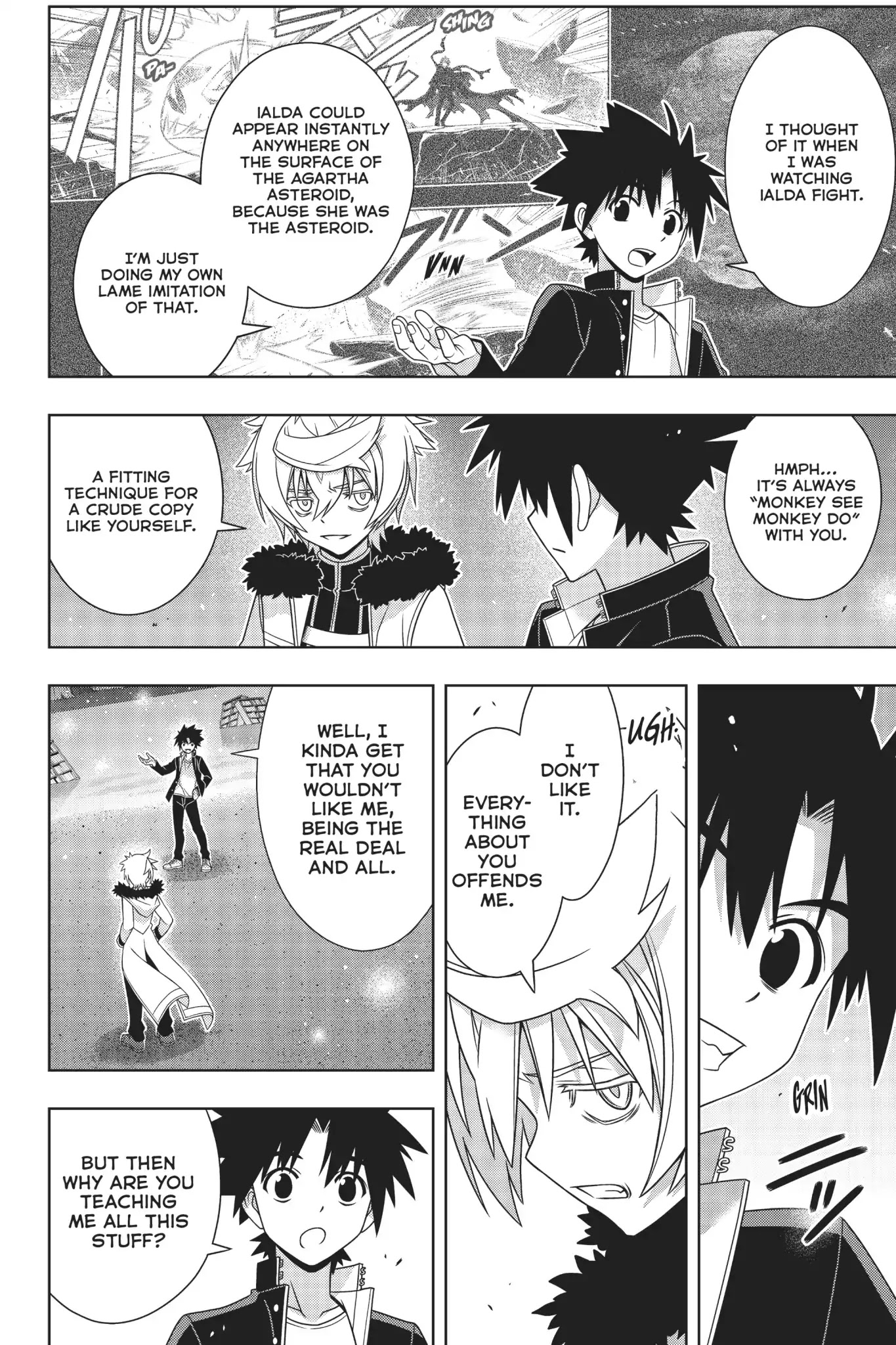UQ Holder! Chapter 159 page 31 - Chapter 159: The Trick to the Trump Card