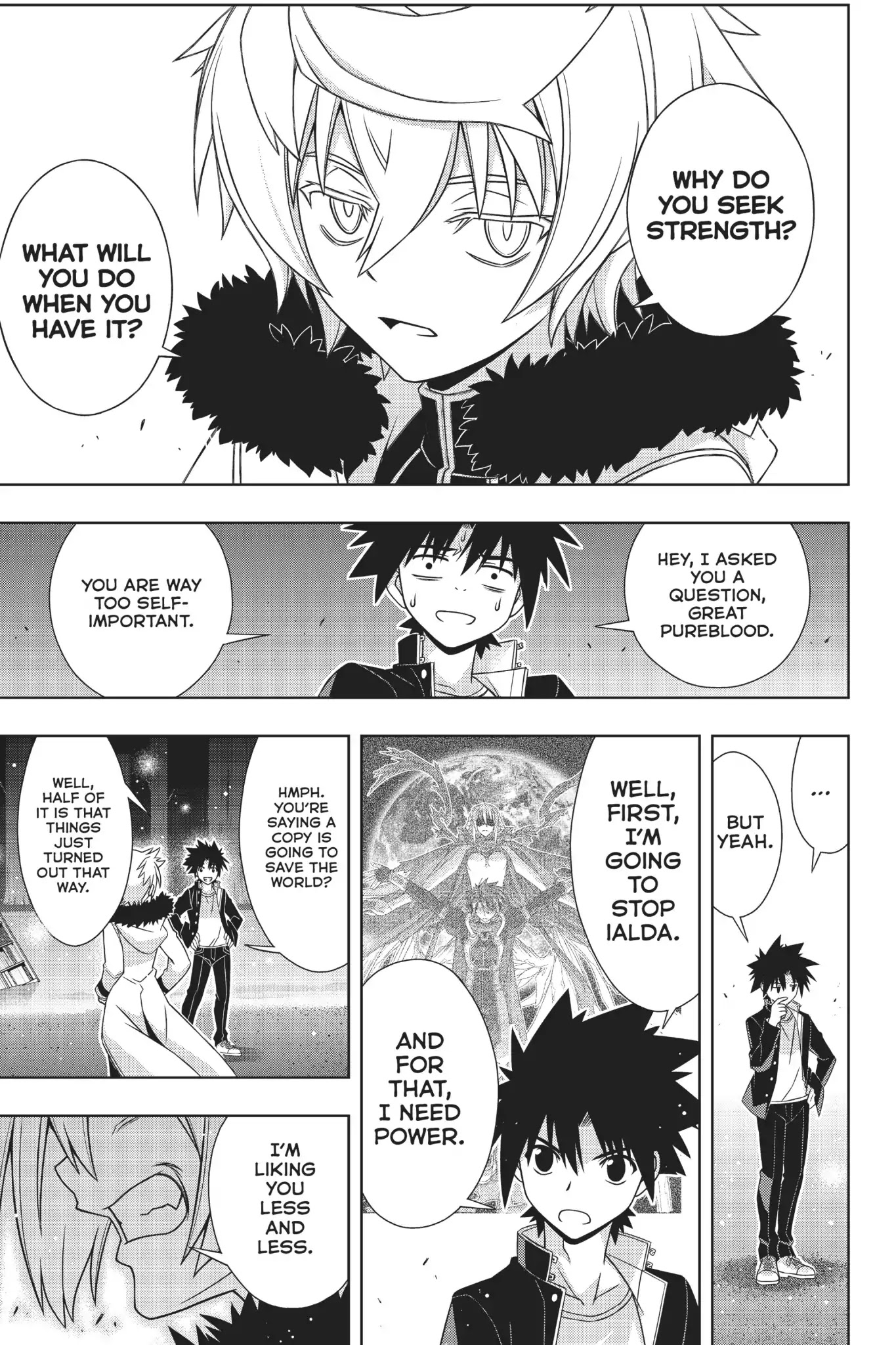 UQ Holder! Chapter 159 page 32 - Chapter 159: The Trick to the Trump Card