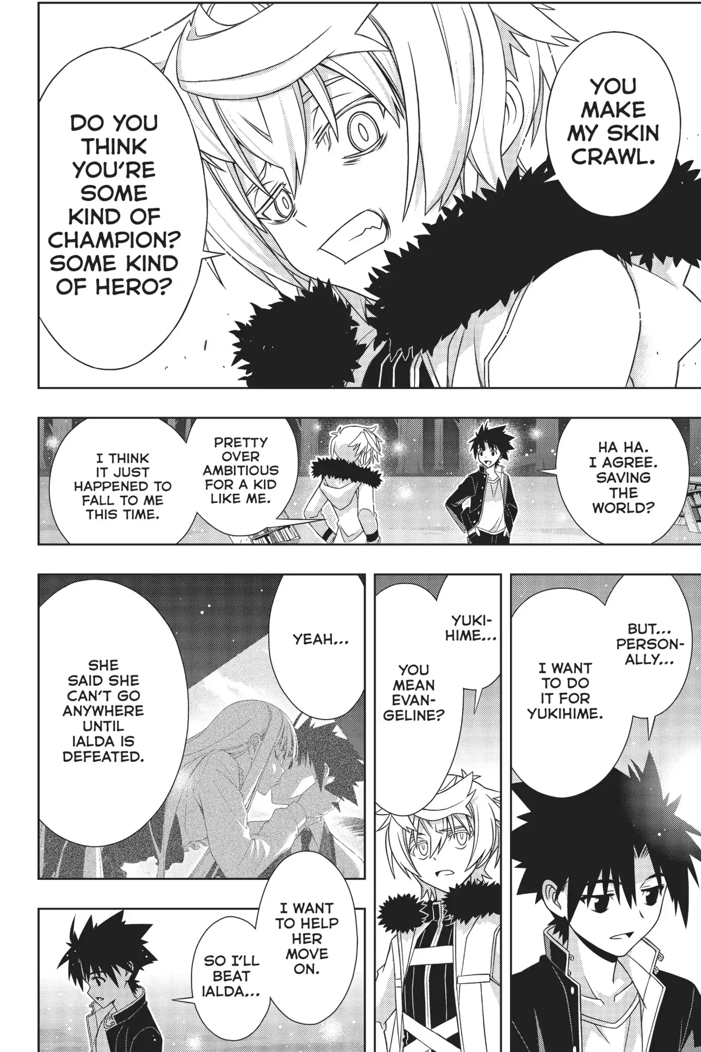 UQ Holder! Chapter 159 page 33 - Chapter 159: The Trick to the Trump Card