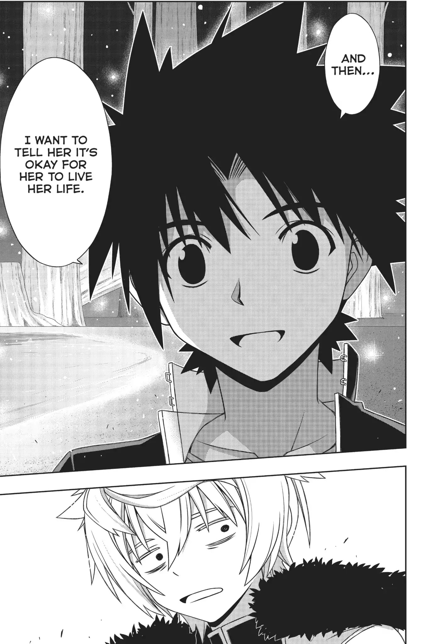 UQ Holder! Chapter 159 page 34 - Chapter 159: The Trick to the Trump Card
