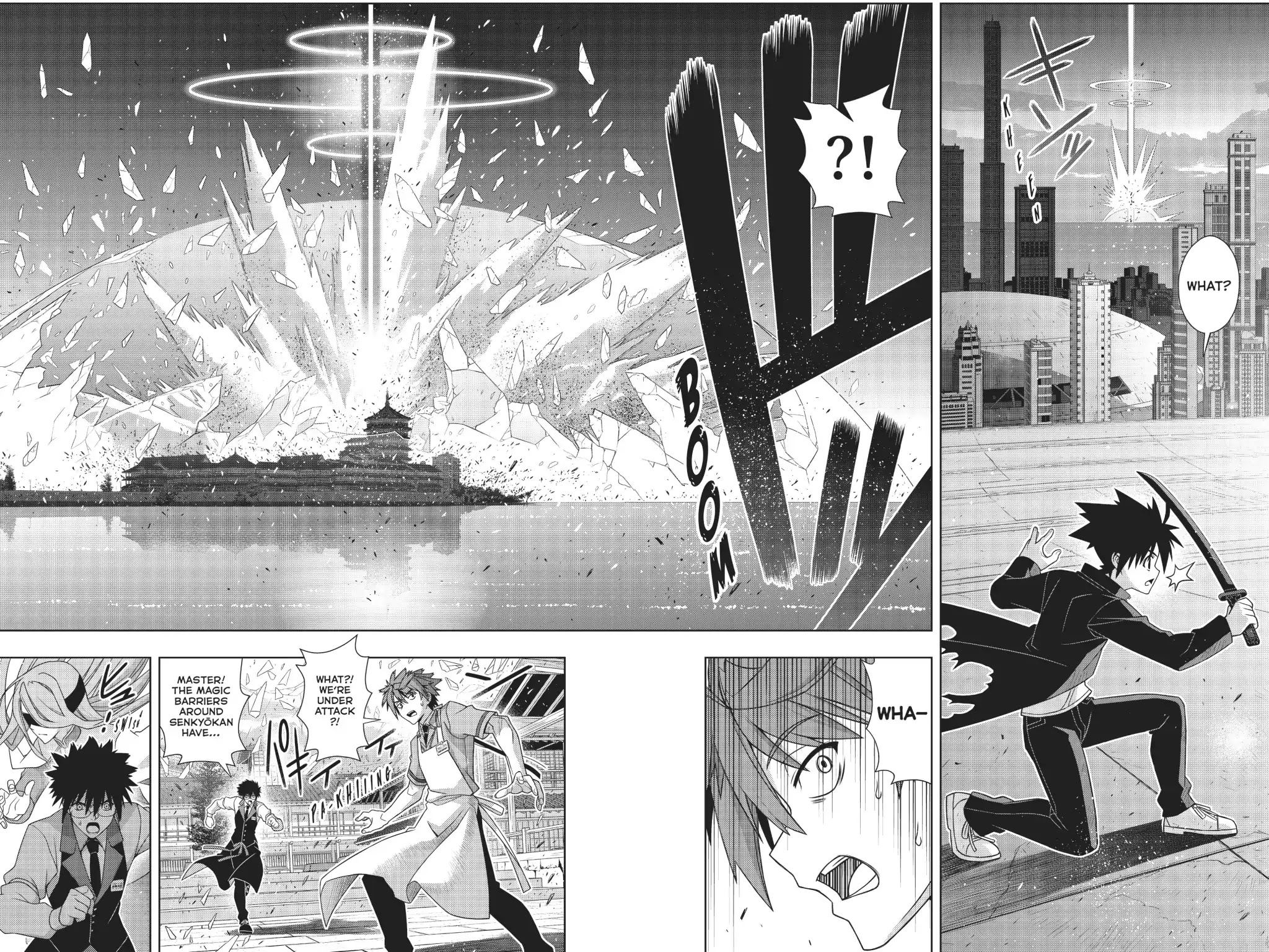 UQ Holder! Chapter 159 page 38 - Chapter 159: The Trick to the Trump Card