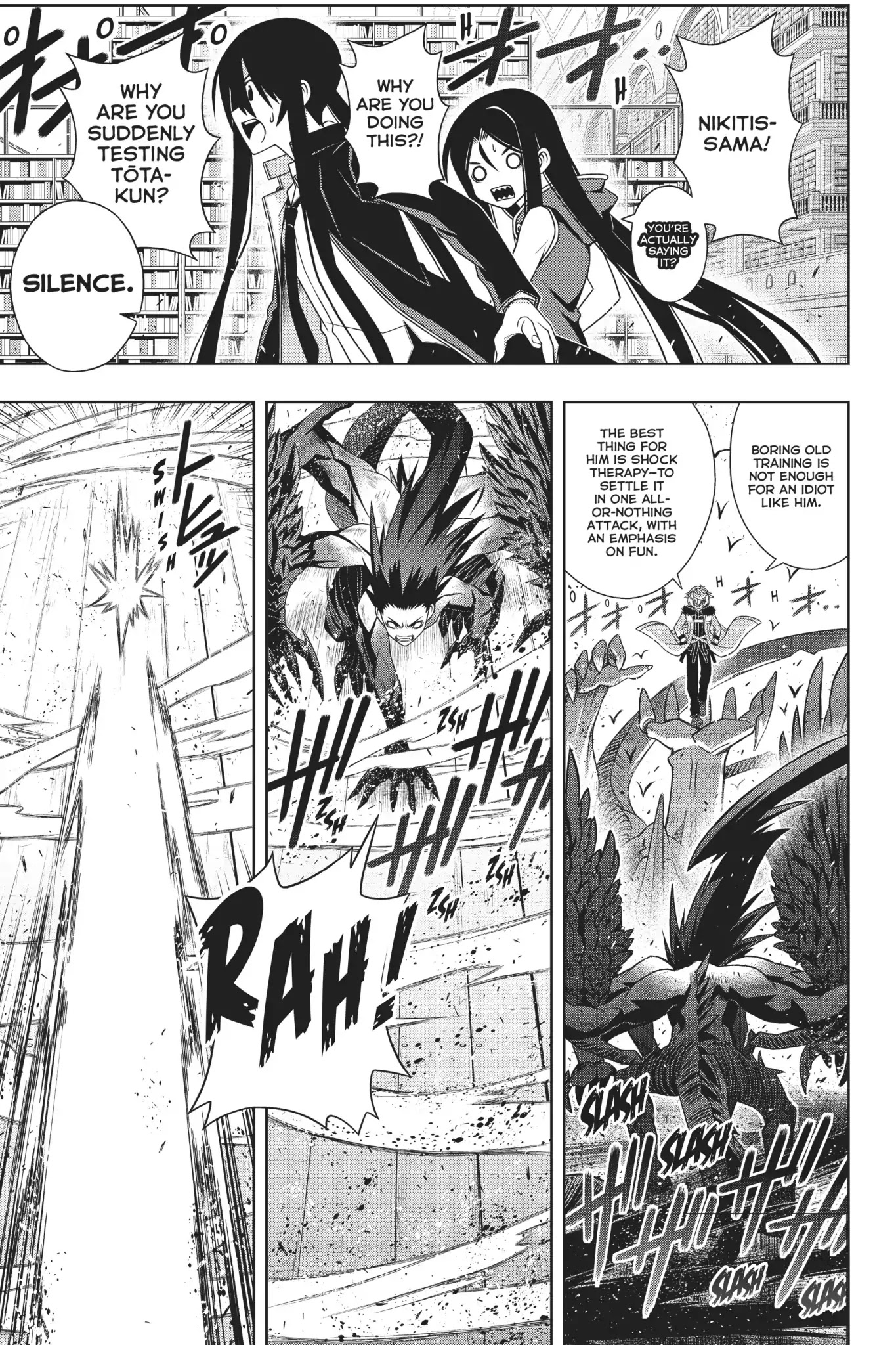 UQ Holder! Chapter 159 page 4 - Chapter 159: The Trick to the Trump Card
