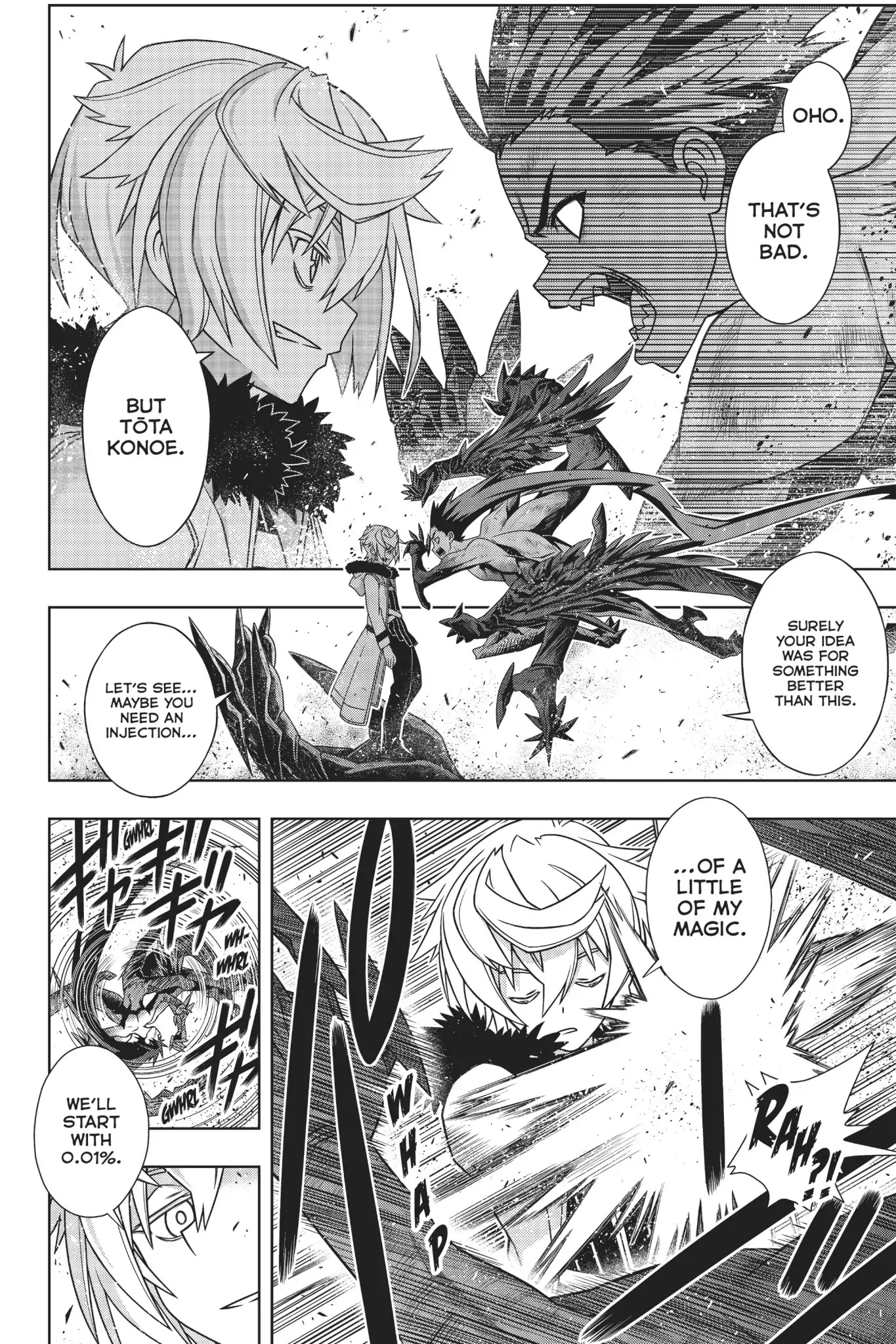 UQ Holder! Chapter 159 page 5 - Chapter 159: The Trick to the Trump Card