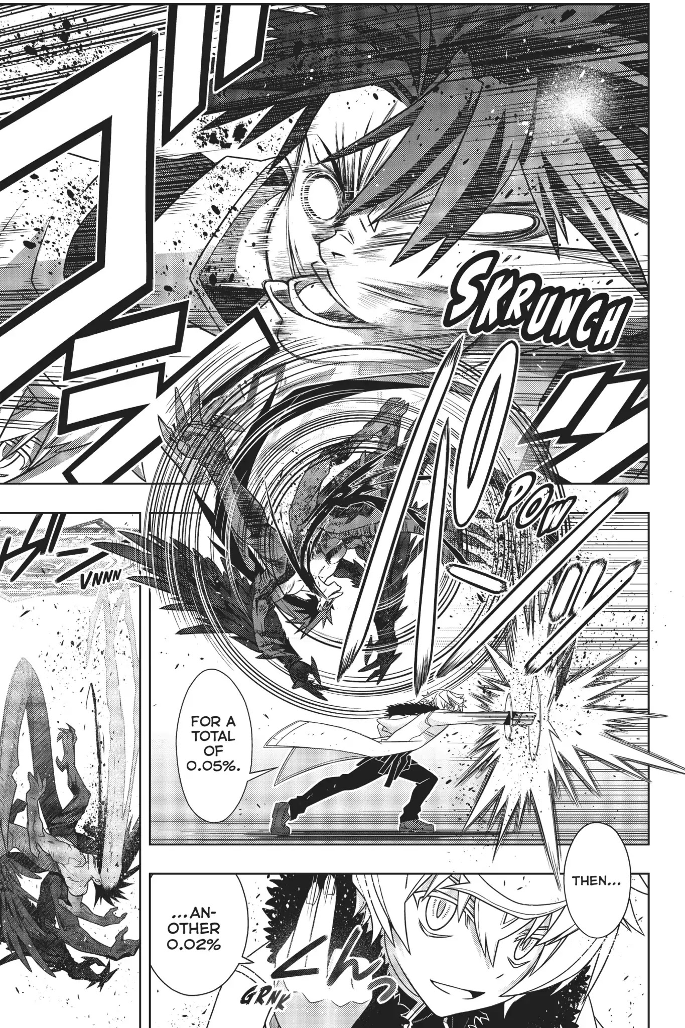 UQ Holder! Chapter 159 page 8 - Chapter 159: The Trick to the Trump Card