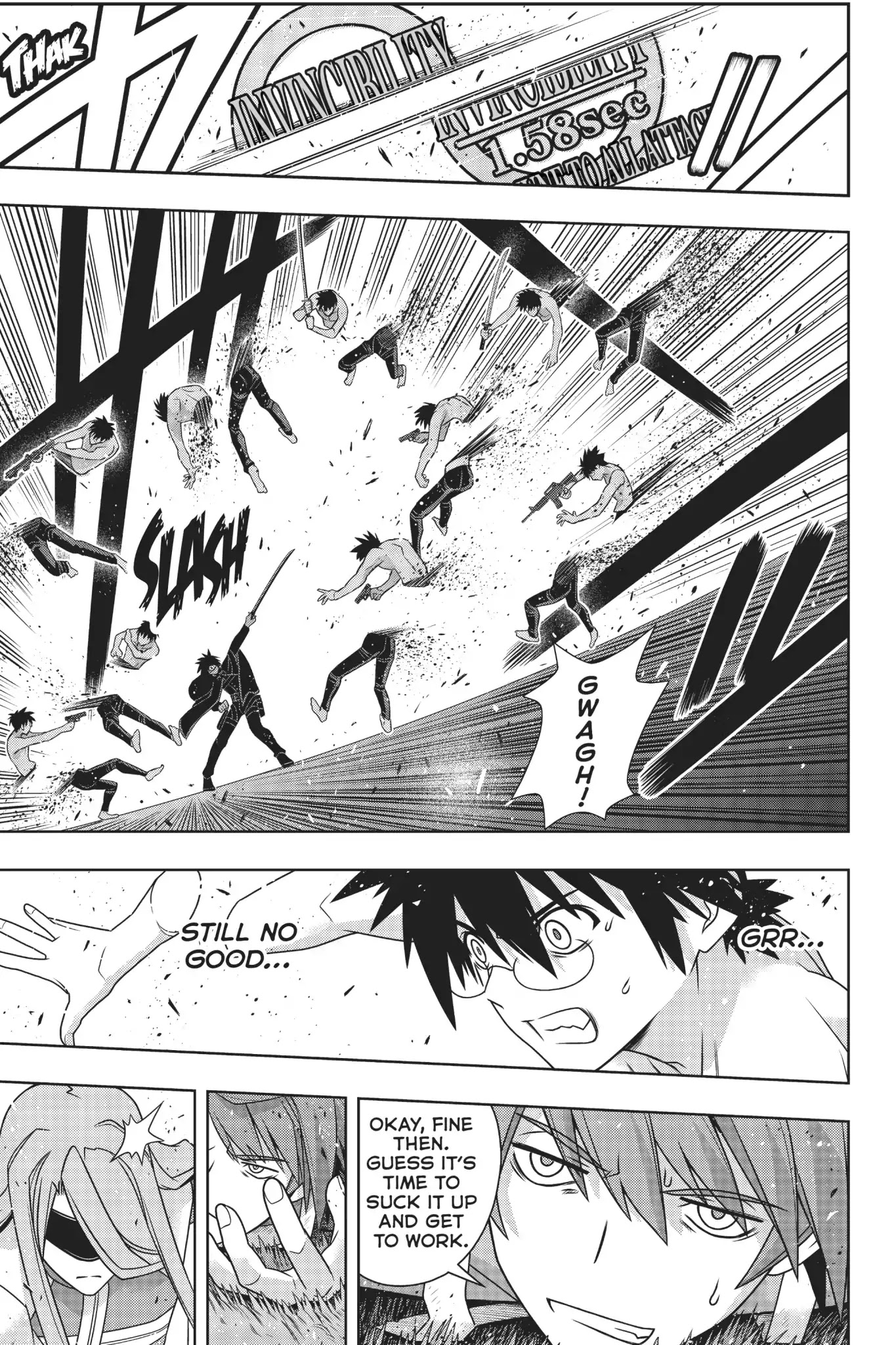 UQ Holder! Chapter 161 page 13 - Chapter 161: The Limit of His Strength