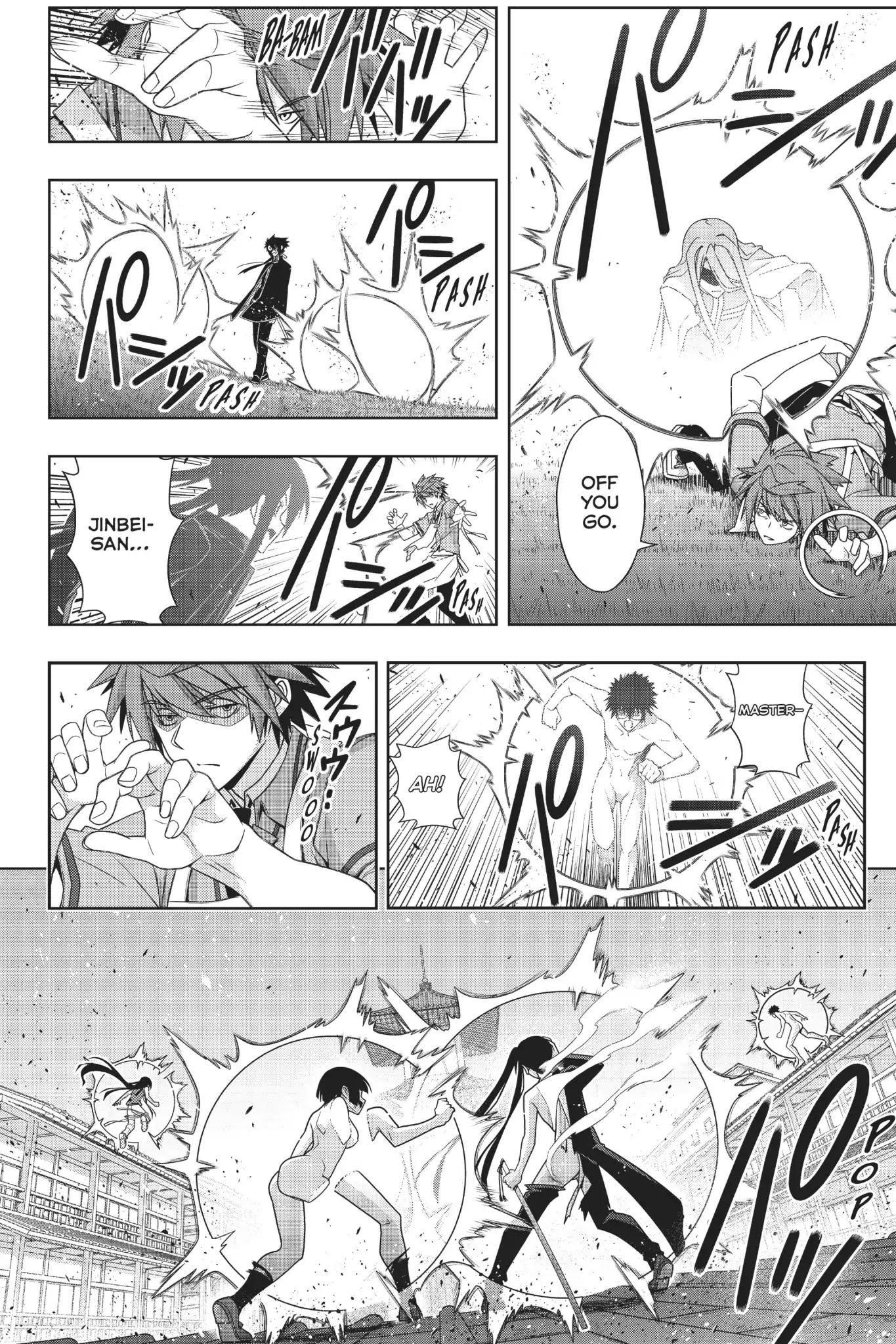 UQ Holder! Chapter 161 page 14 - Chapter 161: The Limit of His Strength