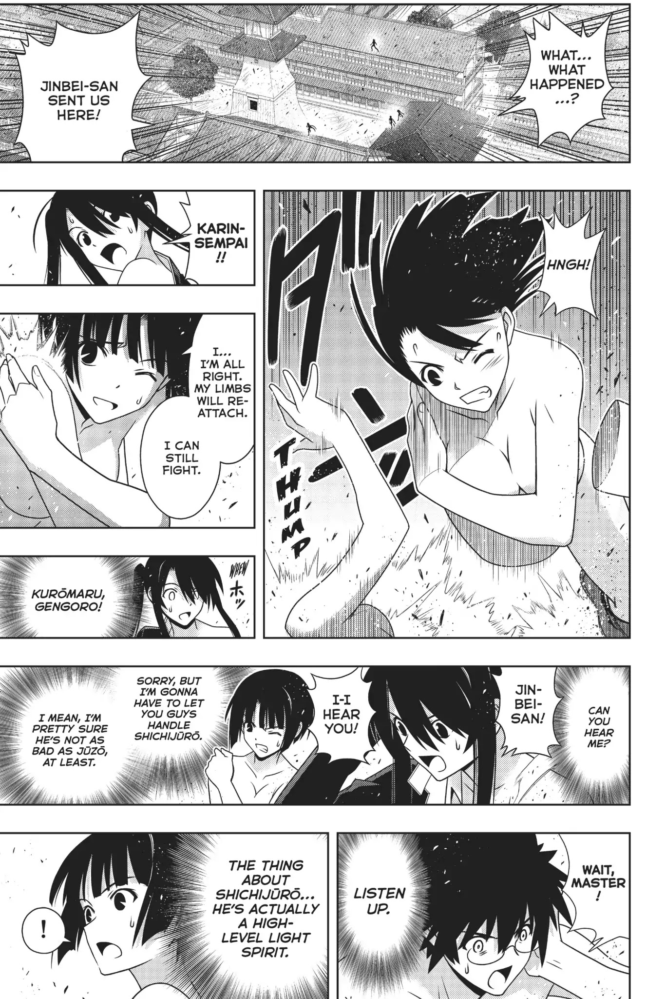 UQ Holder! Chapter 161 page 15 - Chapter 161: The Limit of His Strength
