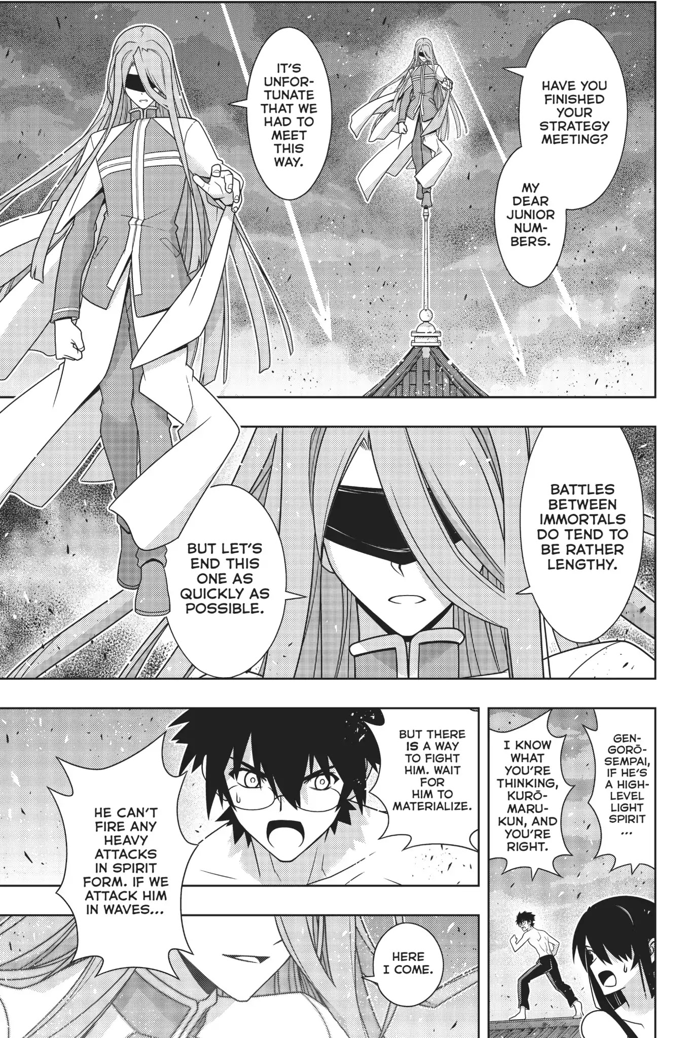 UQ Holder! Chapter 161 page 17 - Chapter 161: The Limit of His Strength