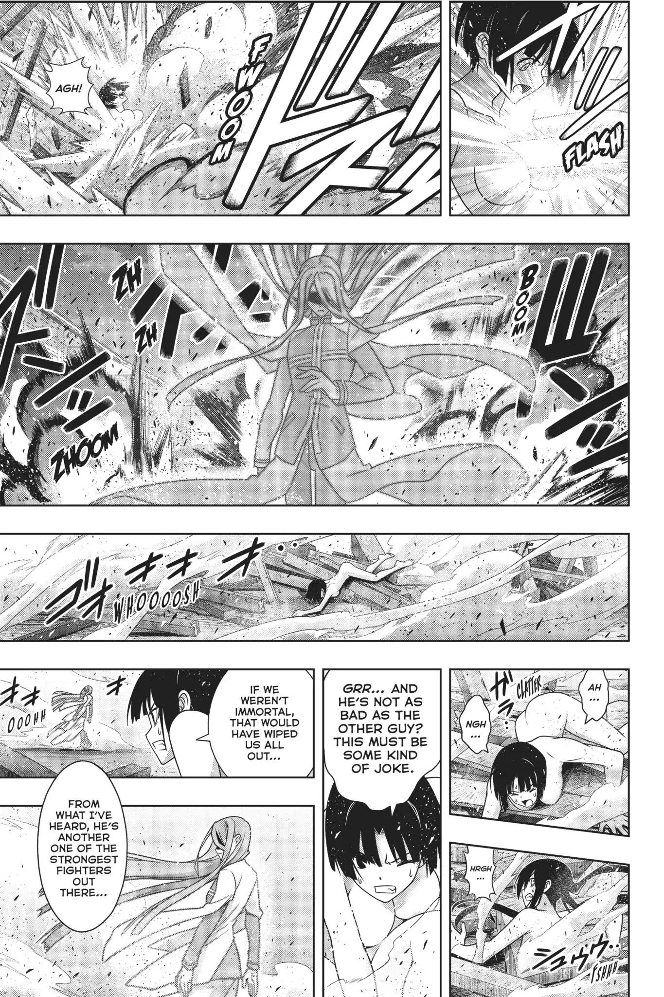 UQ Holder! Chapter 161 page 20 - Chapter 161: The Limit of His Strength