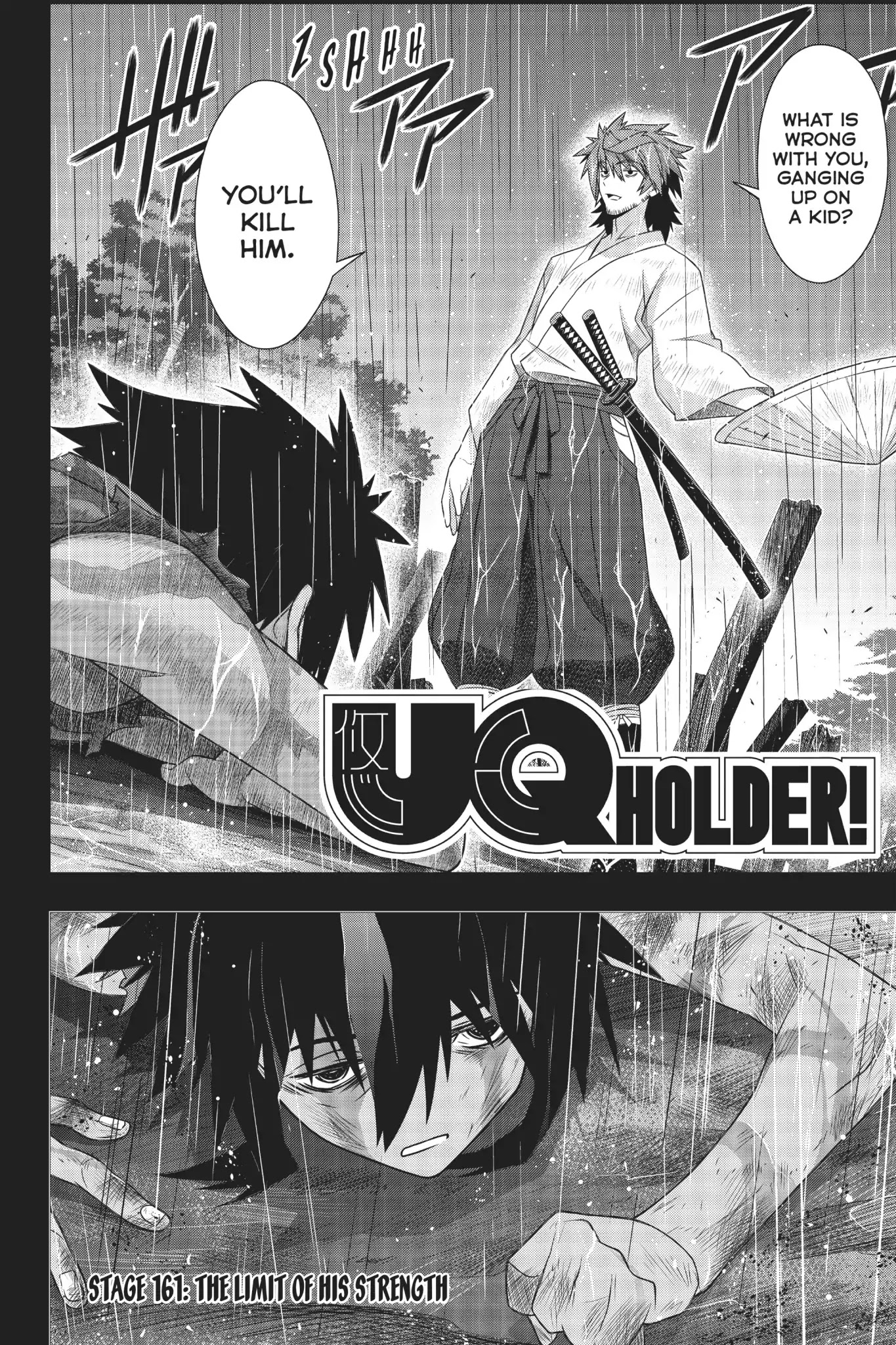 UQ Holder! Chapter 161 page 3 - Chapter 161: The Limit of His Strength