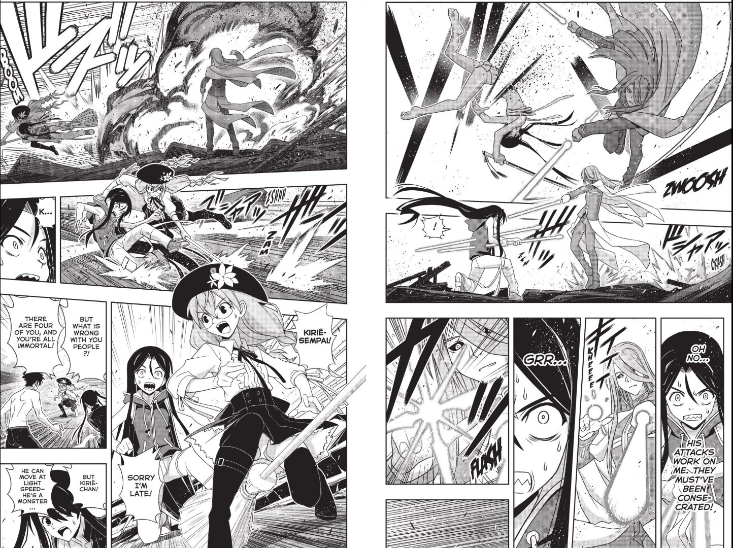 UQ Holder! Chapter 163 page 14 - Chapter 163