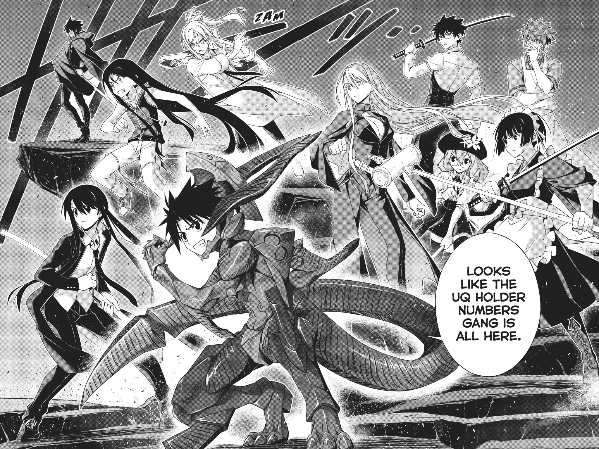 UQ Holder! Chapter 164 page 34 - Chapter 164: Assemble!