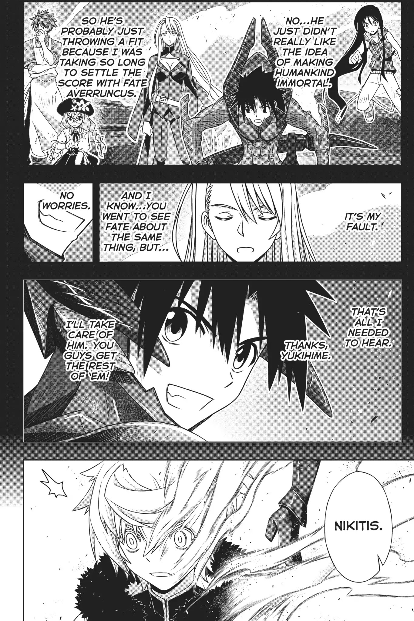 UQ Holder! Chapter 165 page 17 - Chapter 165: For the Love of Humanity