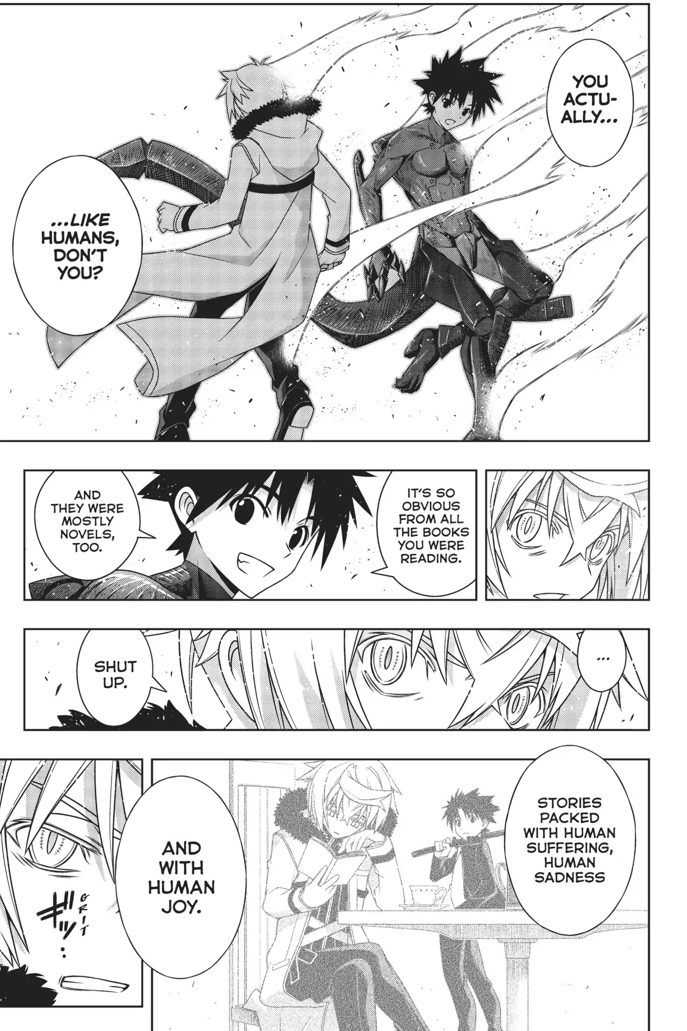UQ Holder! Chapter 165 page 18 - Chapter 165: For the Love of Humanity