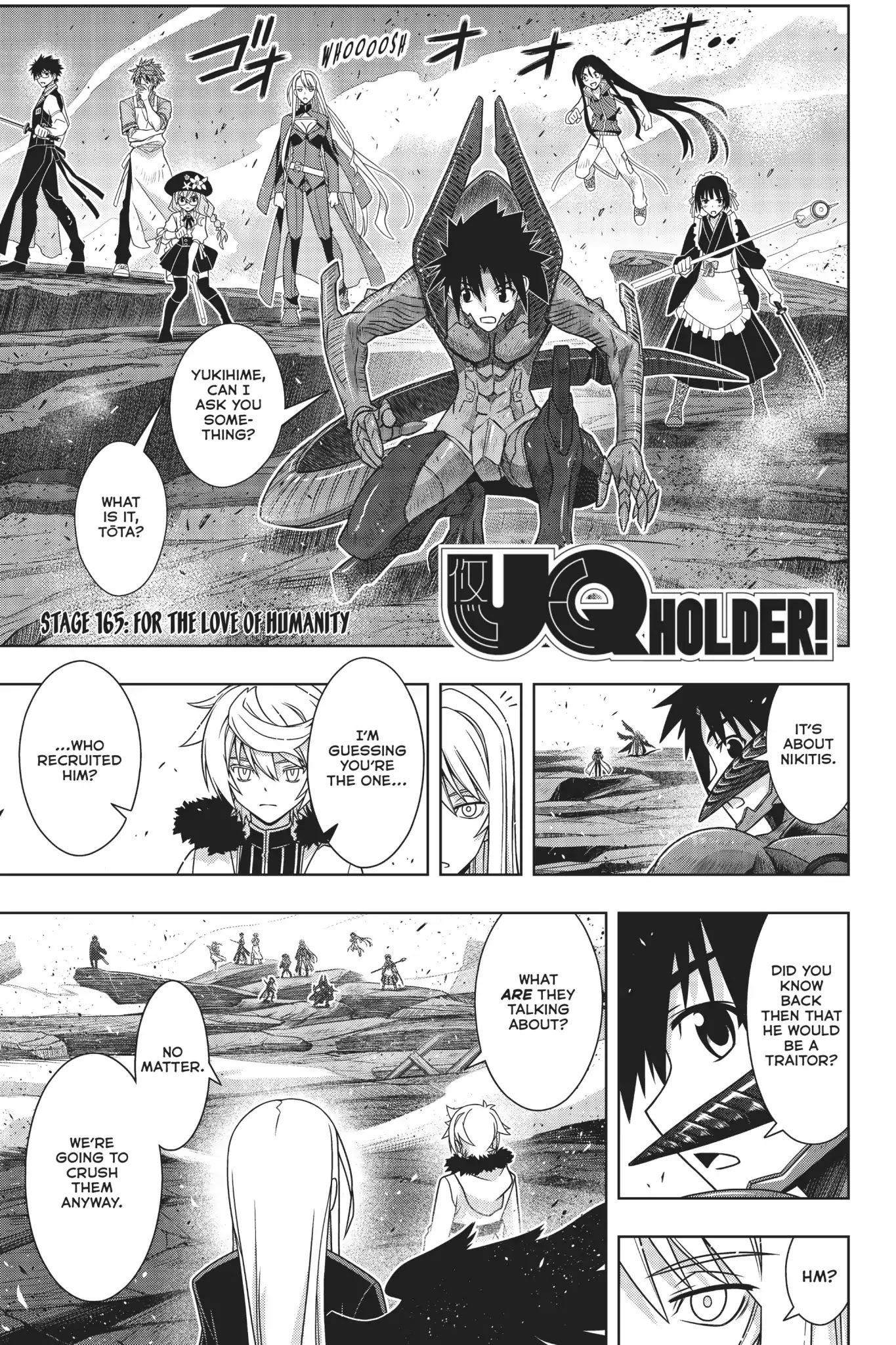 UQ Holder! Chapter 165 page 2 - Chapter 165: For the Love of Humanity