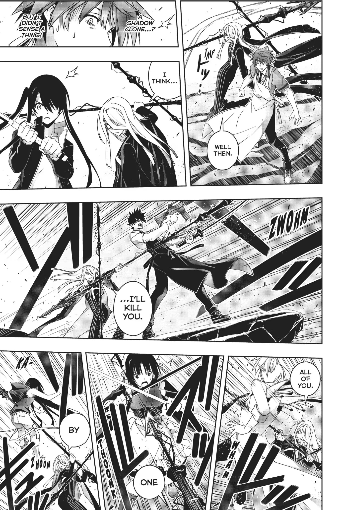 UQ Holder! Chapter 165 page 23 - Chapter 165: For the Love of Humanity