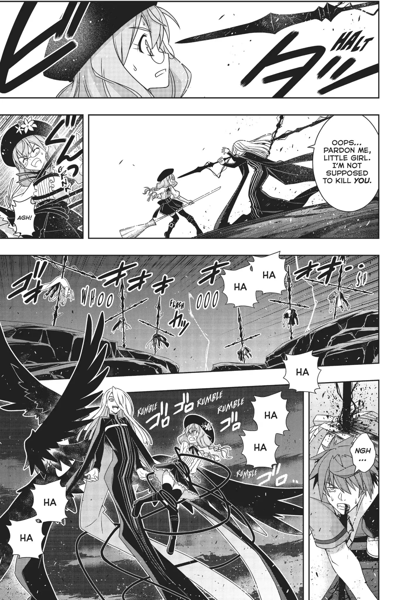 UQ Holder! Chapter 165 page 25 - Chapter 165: For the Love of Humanity