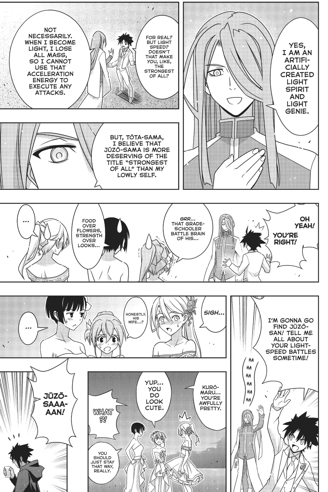 UQ Holder! Chapter 166 page 19 - Chapter 166: Celebration