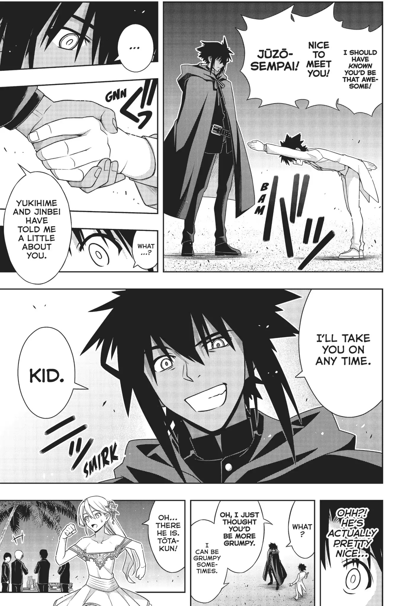 UQ Holder! Chapter 166 page 21 - Chapter 166: Celebration