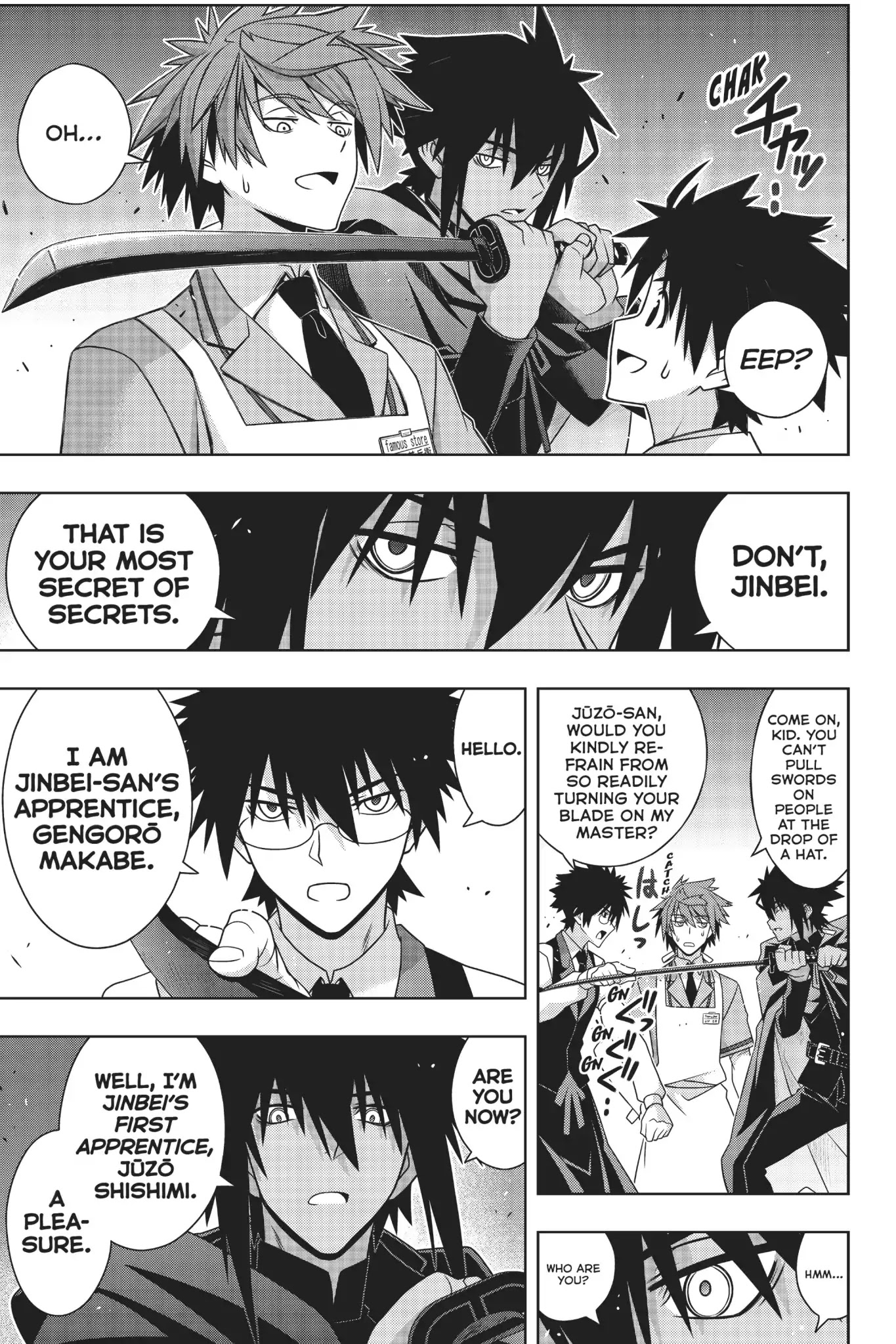 UQ Holder! Chapter 166 page 27 - Chapter 166: Celebration
